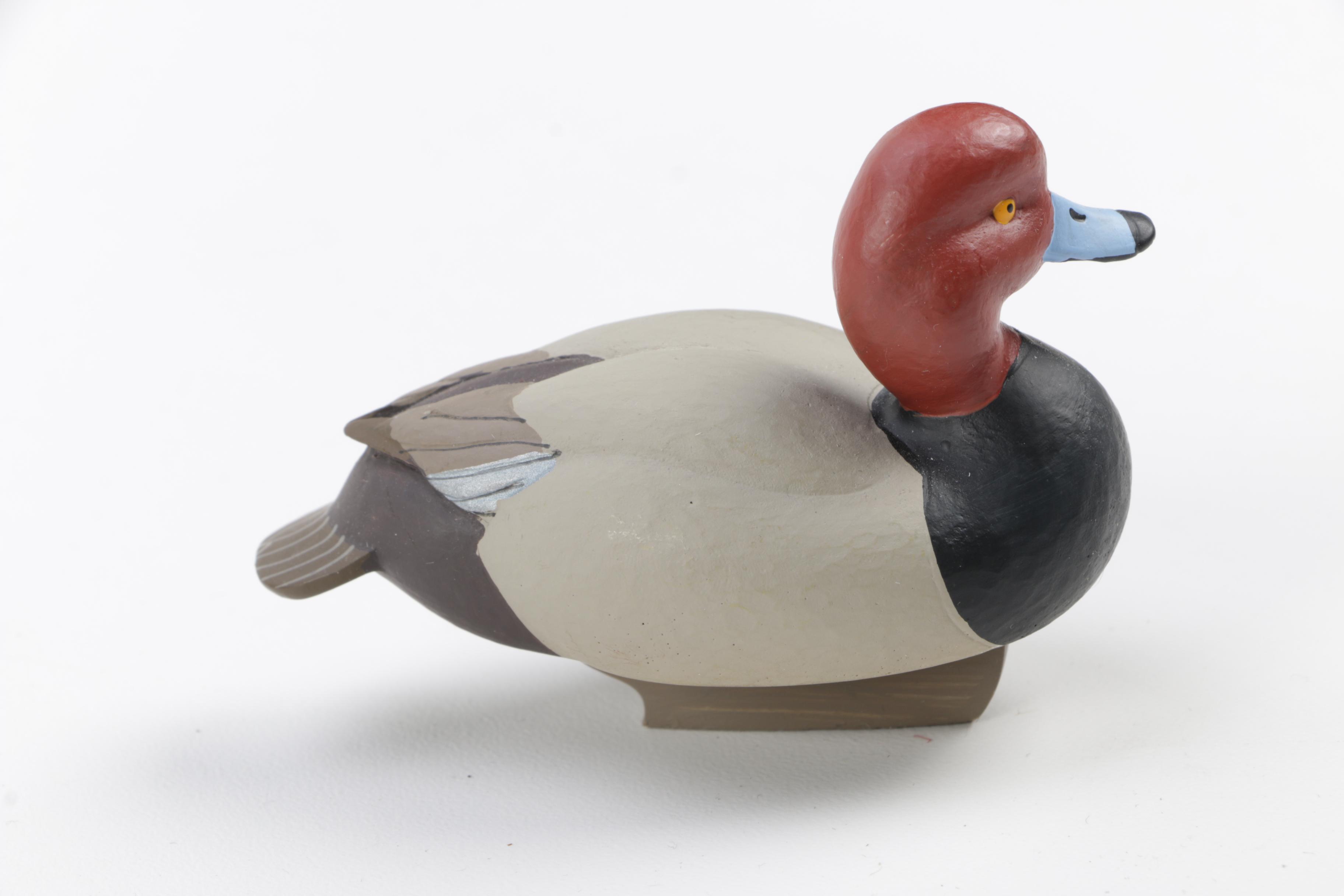 Ducks Unlimited Wooden Decoy Figurines from Jett Brunet