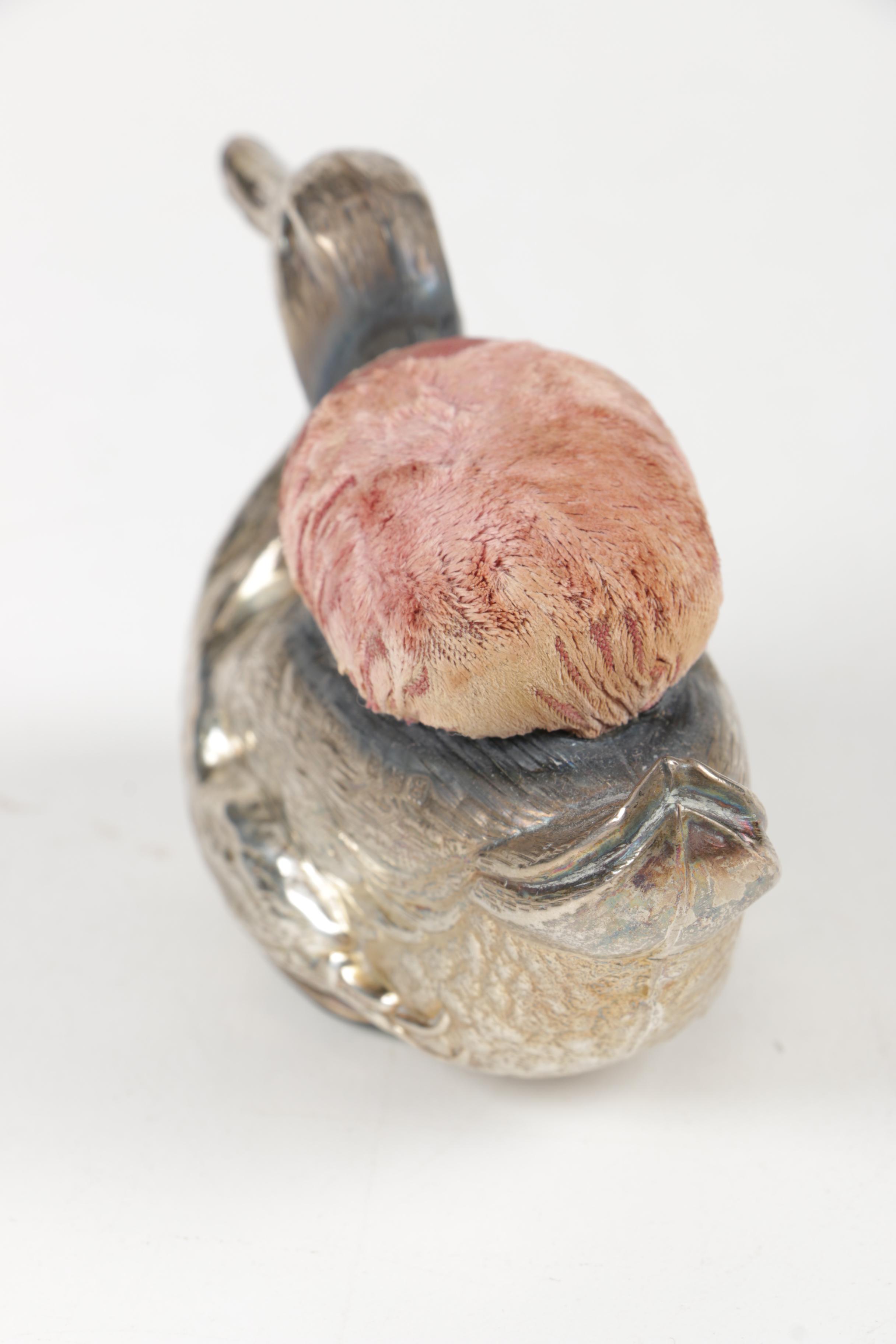 Vintage Metal Duck Pin Cushion