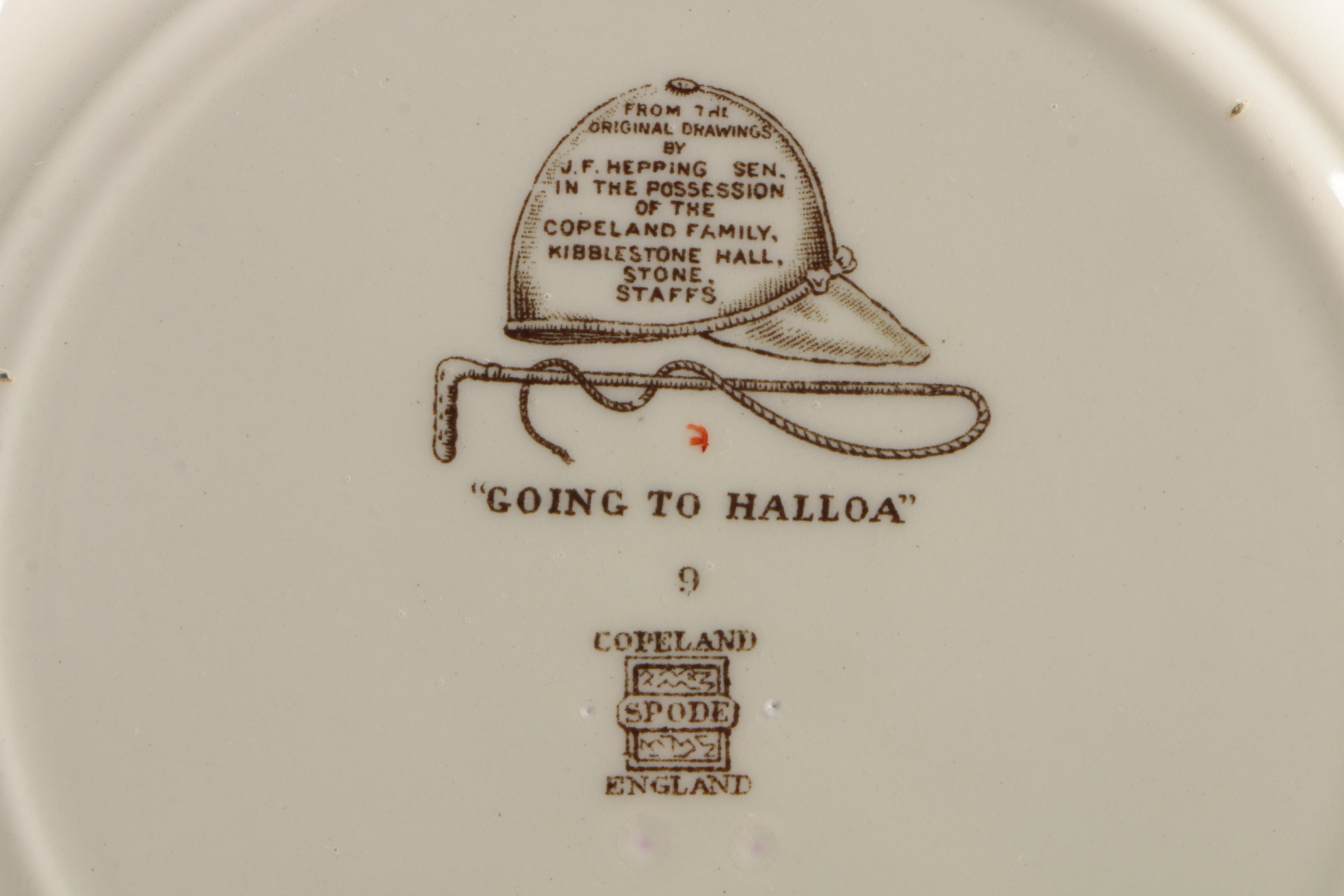 Spode J.F. Herring Illustration Ceramic Tableware