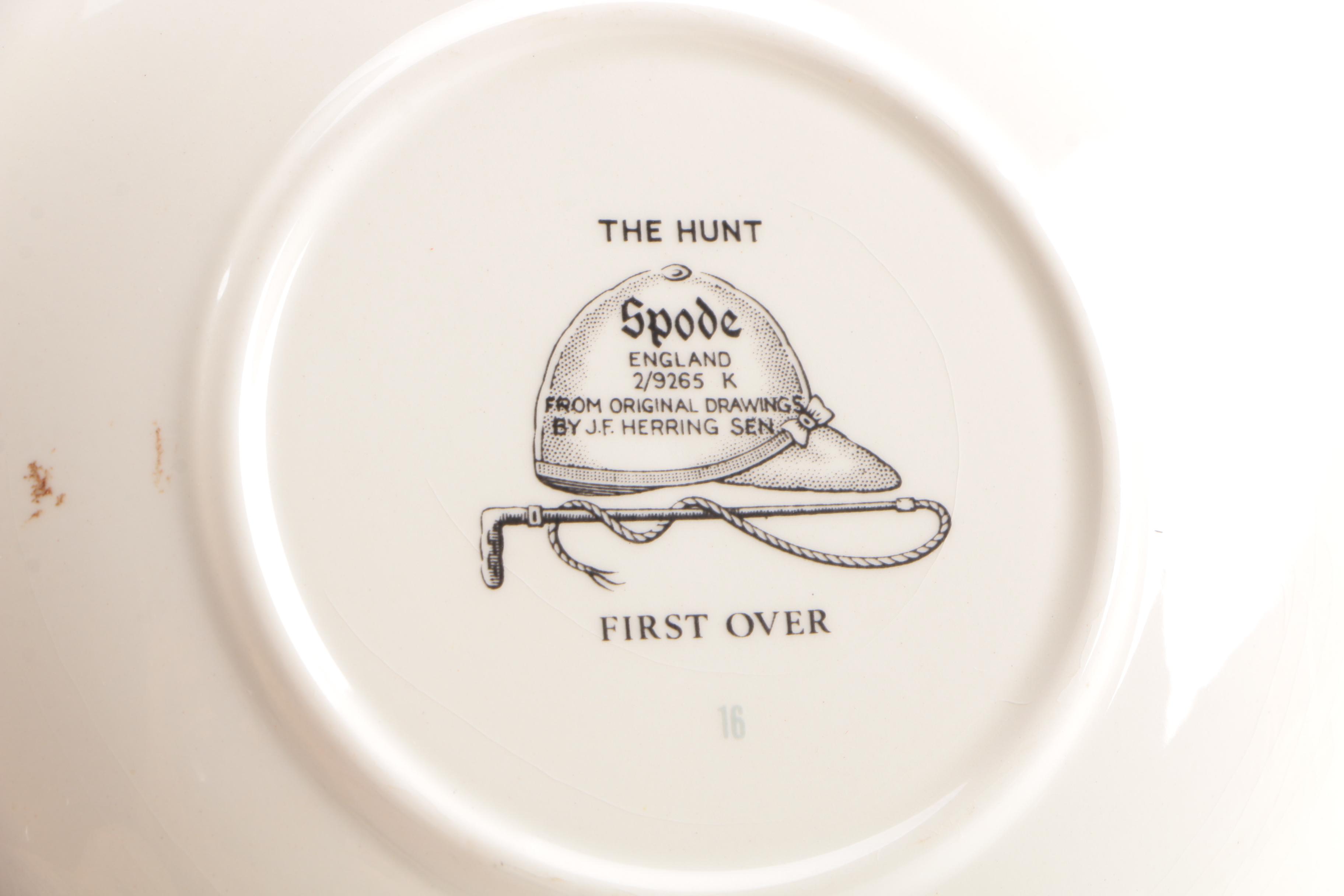 Spode J.F. Herring Illustration Ceramic Tableware