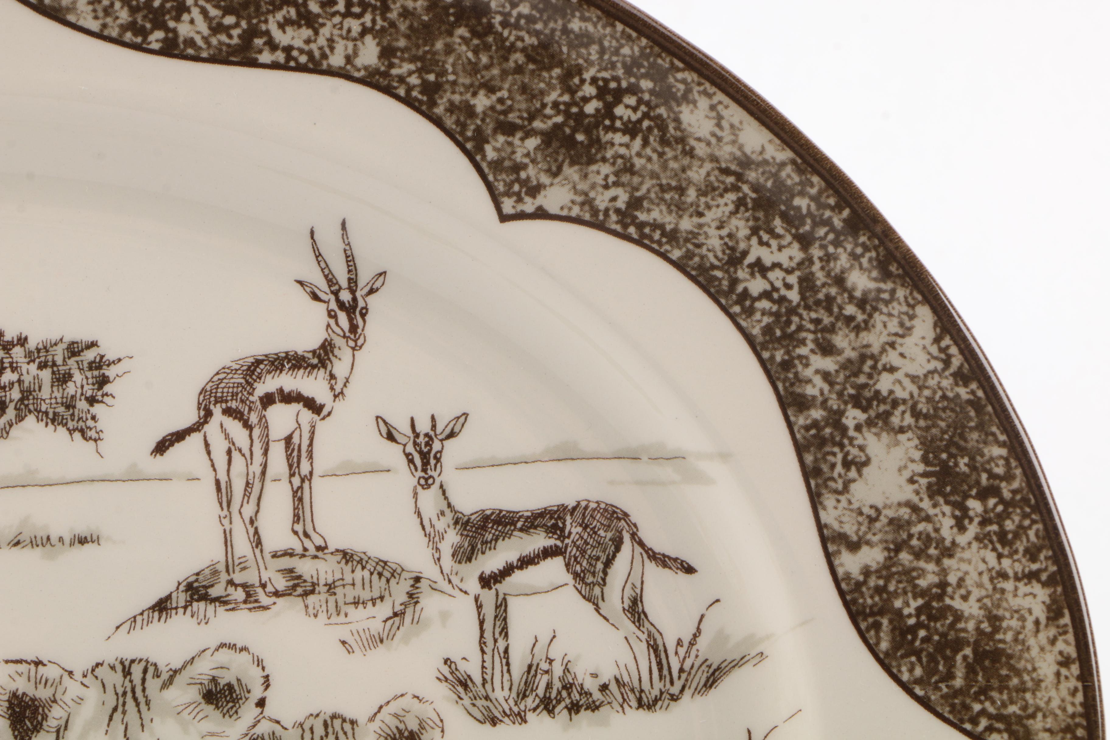 Collection of Lynn Chase Designs Cheetah Themed Decor