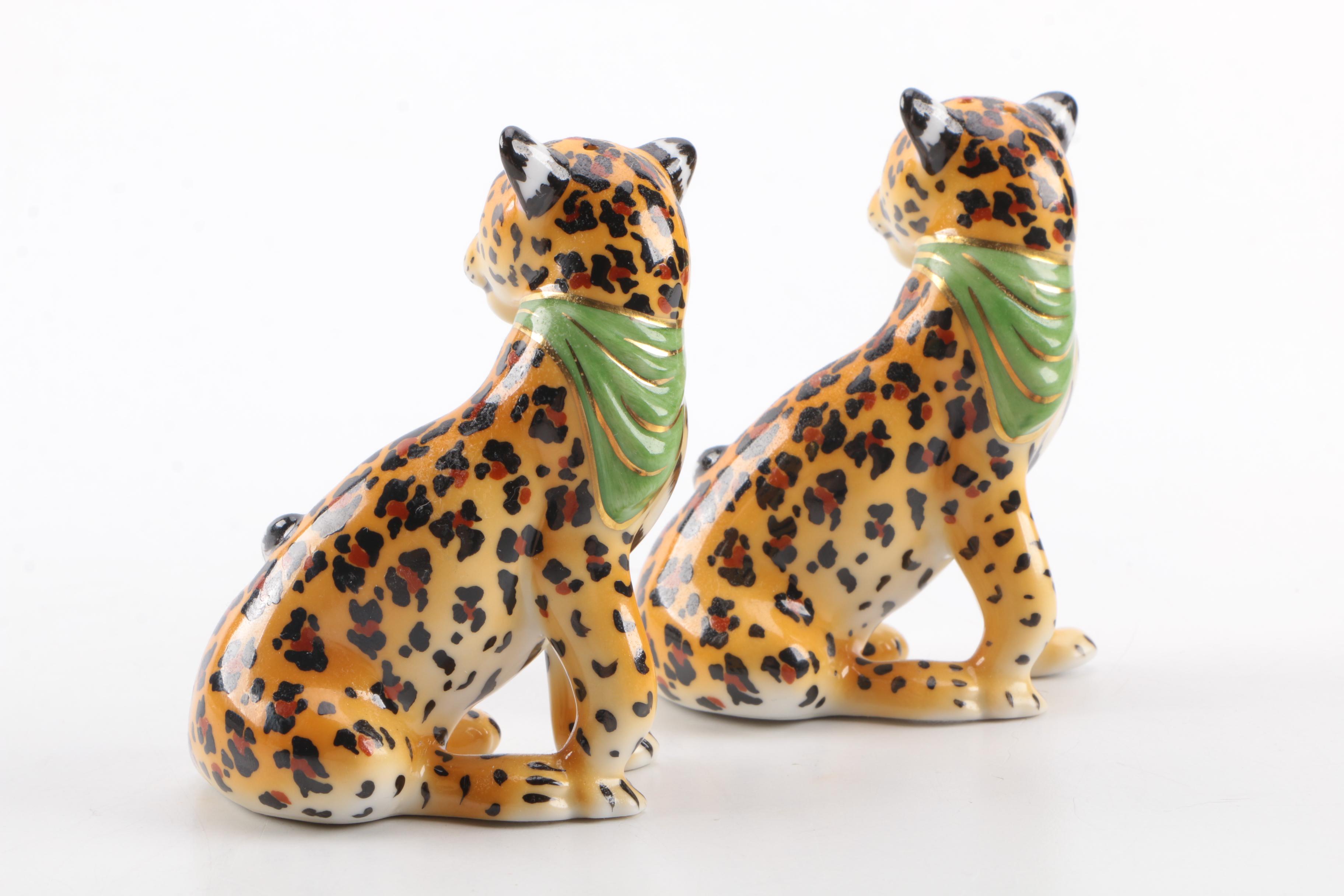 Collection of Lynn Chase Designs Cheetah Themed Decor