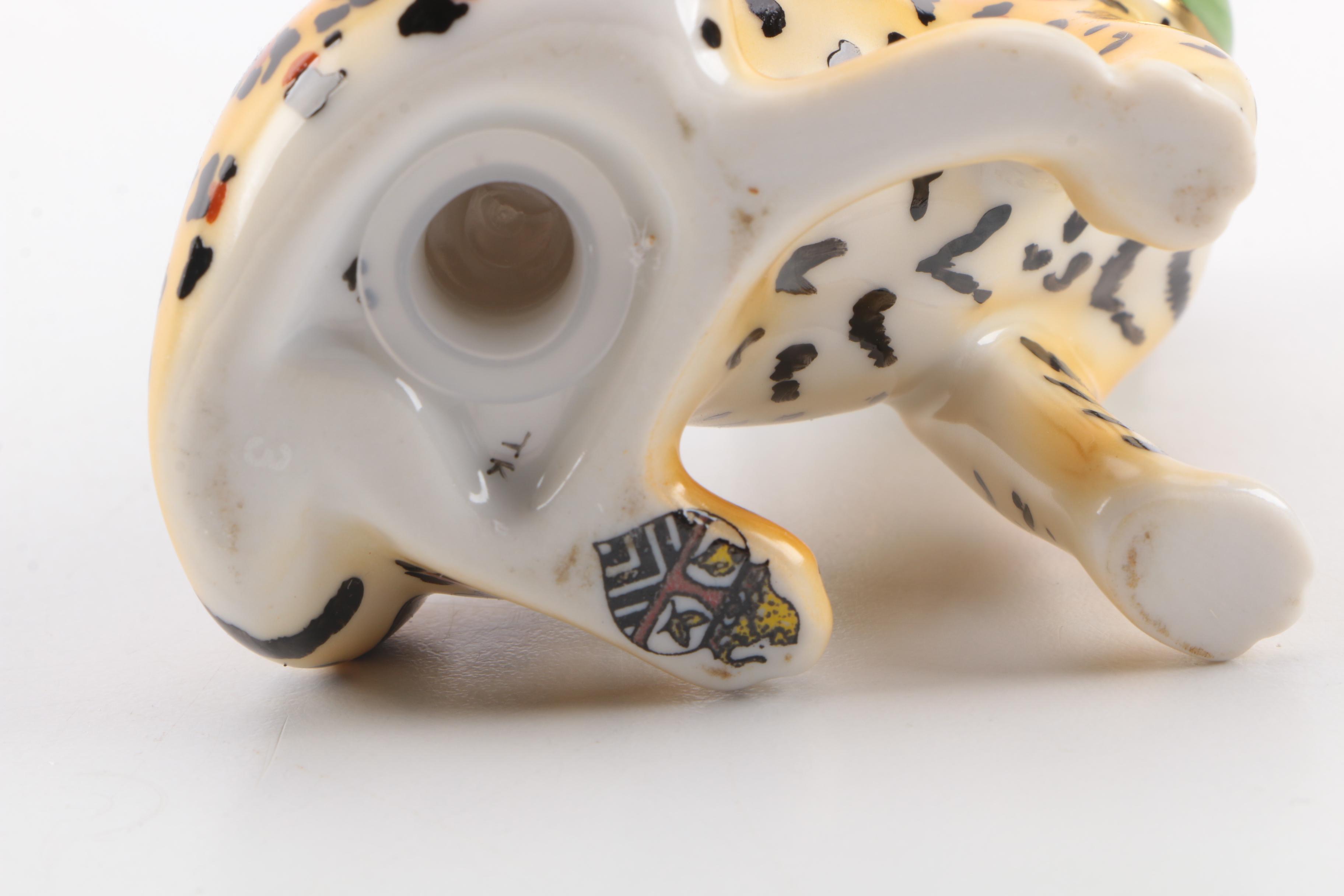 Collection of Lynn Chase Designs Cheetah Themed Decor