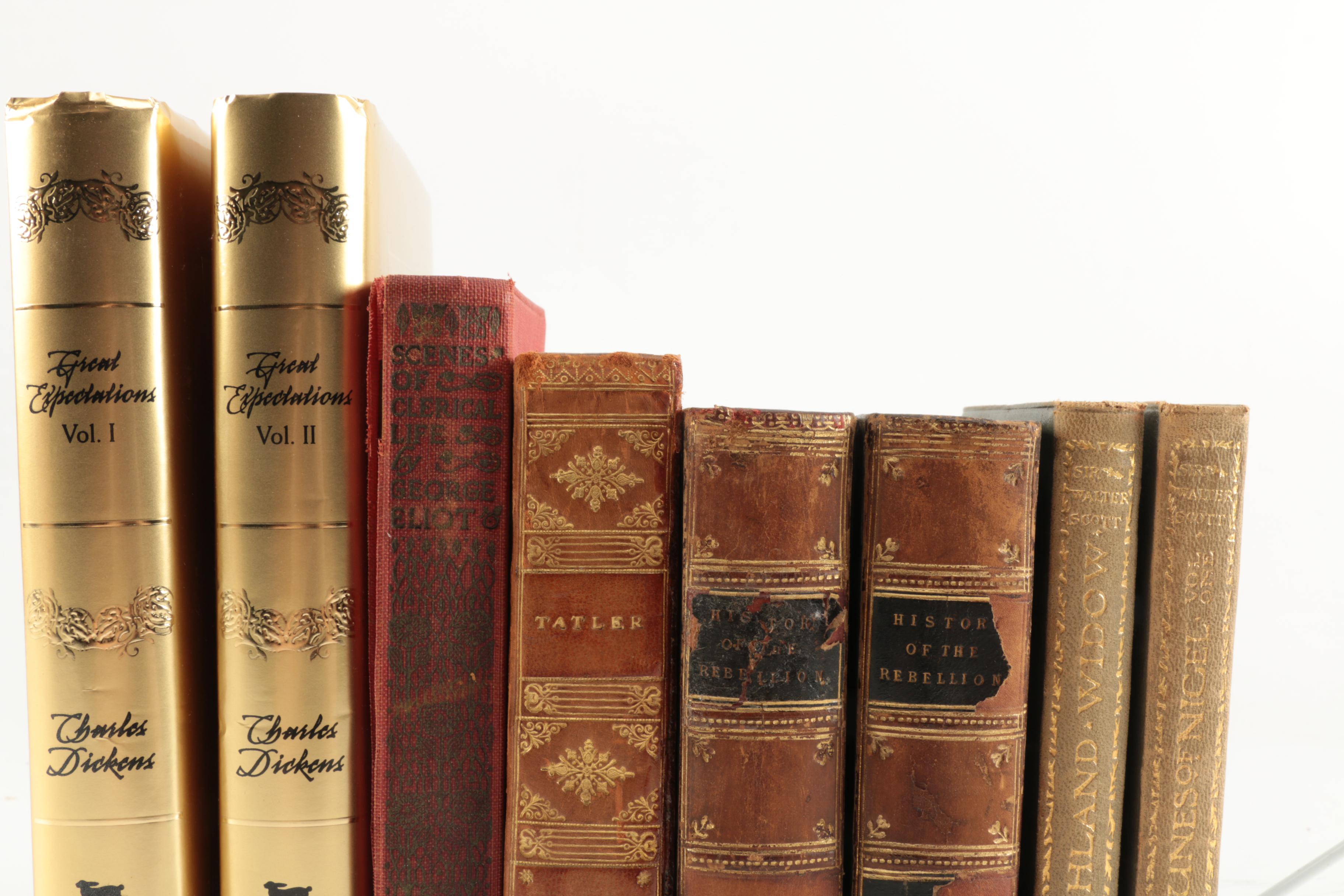 Assorted Vintage Hardcover Books  Featuring William Shakespeare