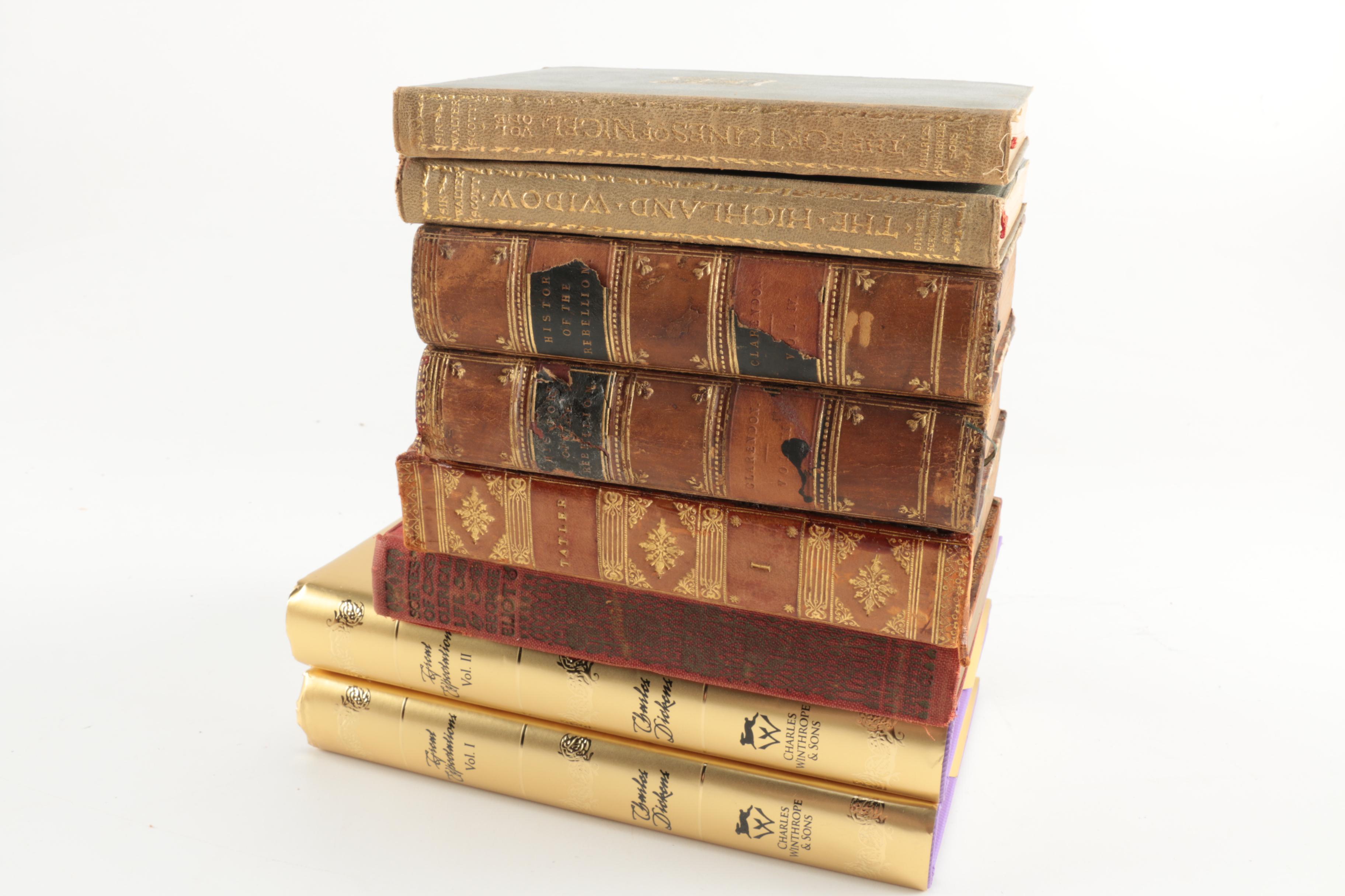 Assorted Vintage Hardcover Books  Featuring William Shakespeare