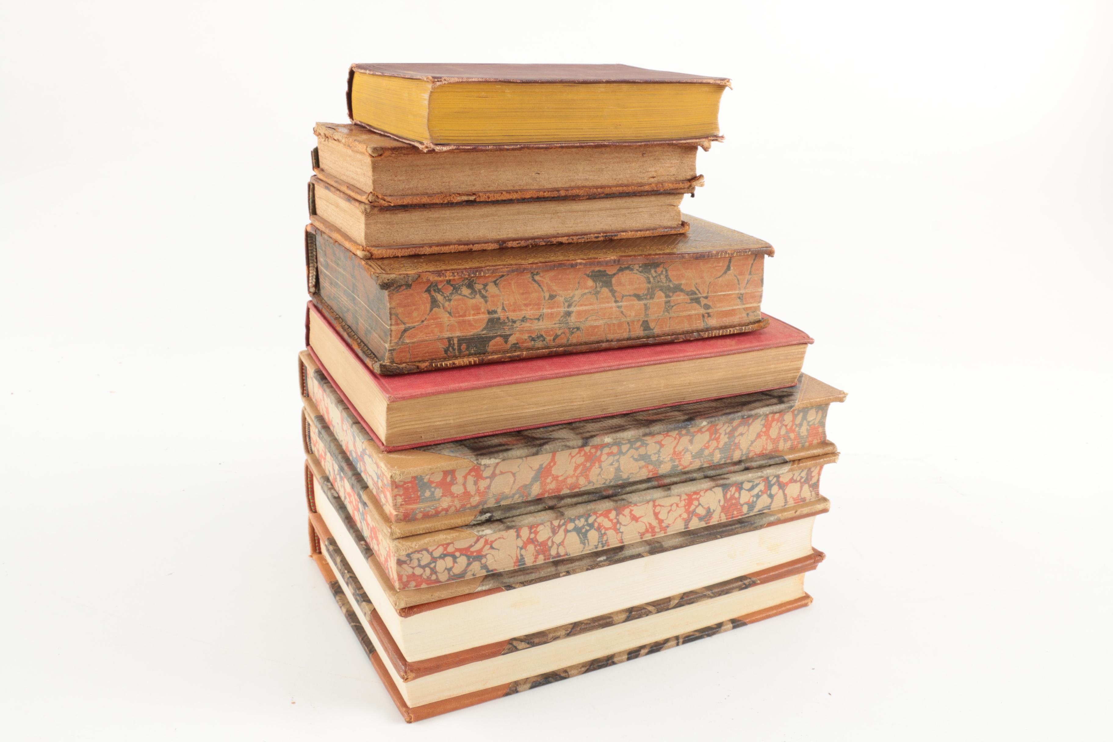 Assorted Vintage Hardcover Books  Featuring William Shakespeare