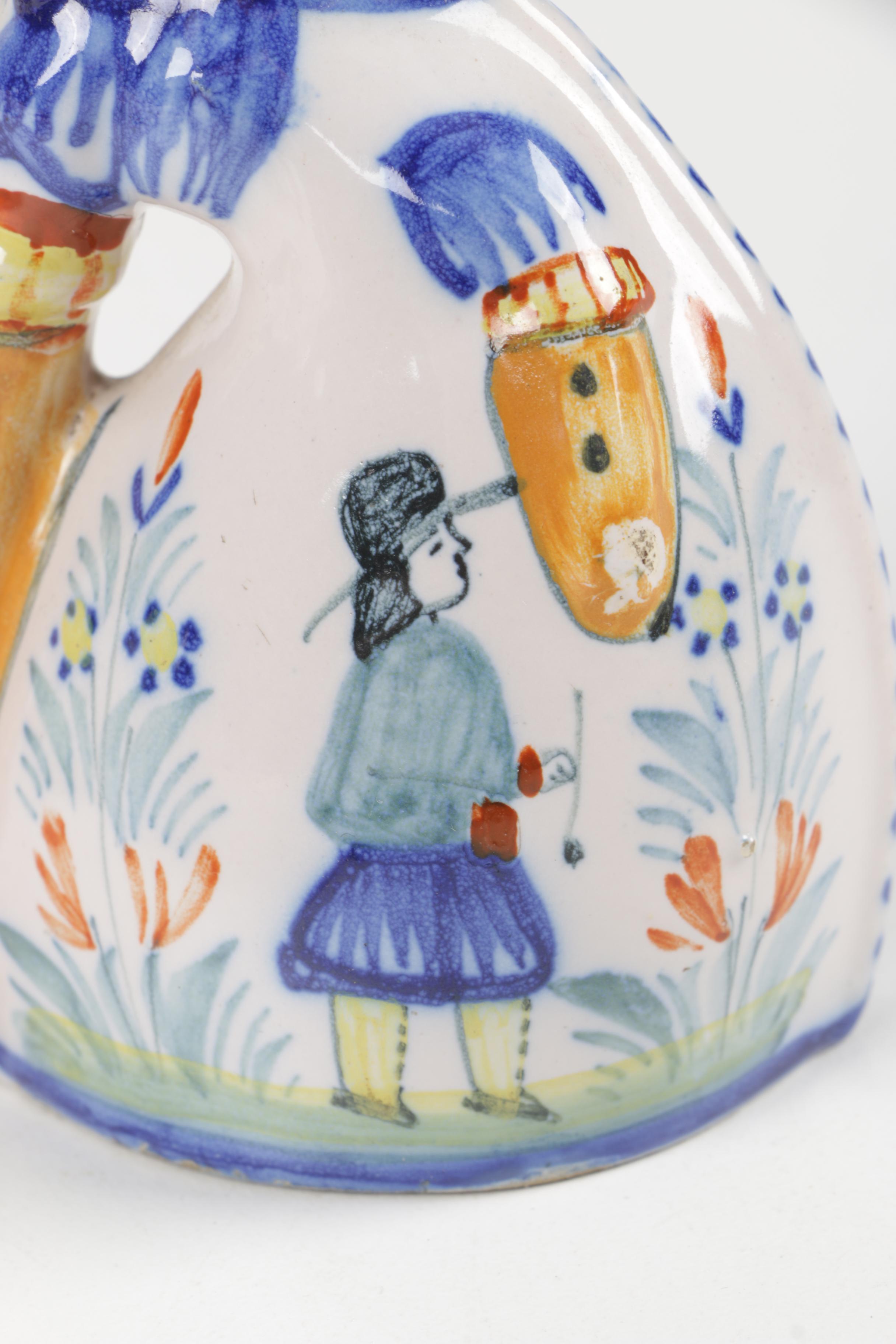 Pottery Collection Including Henriot Quimper