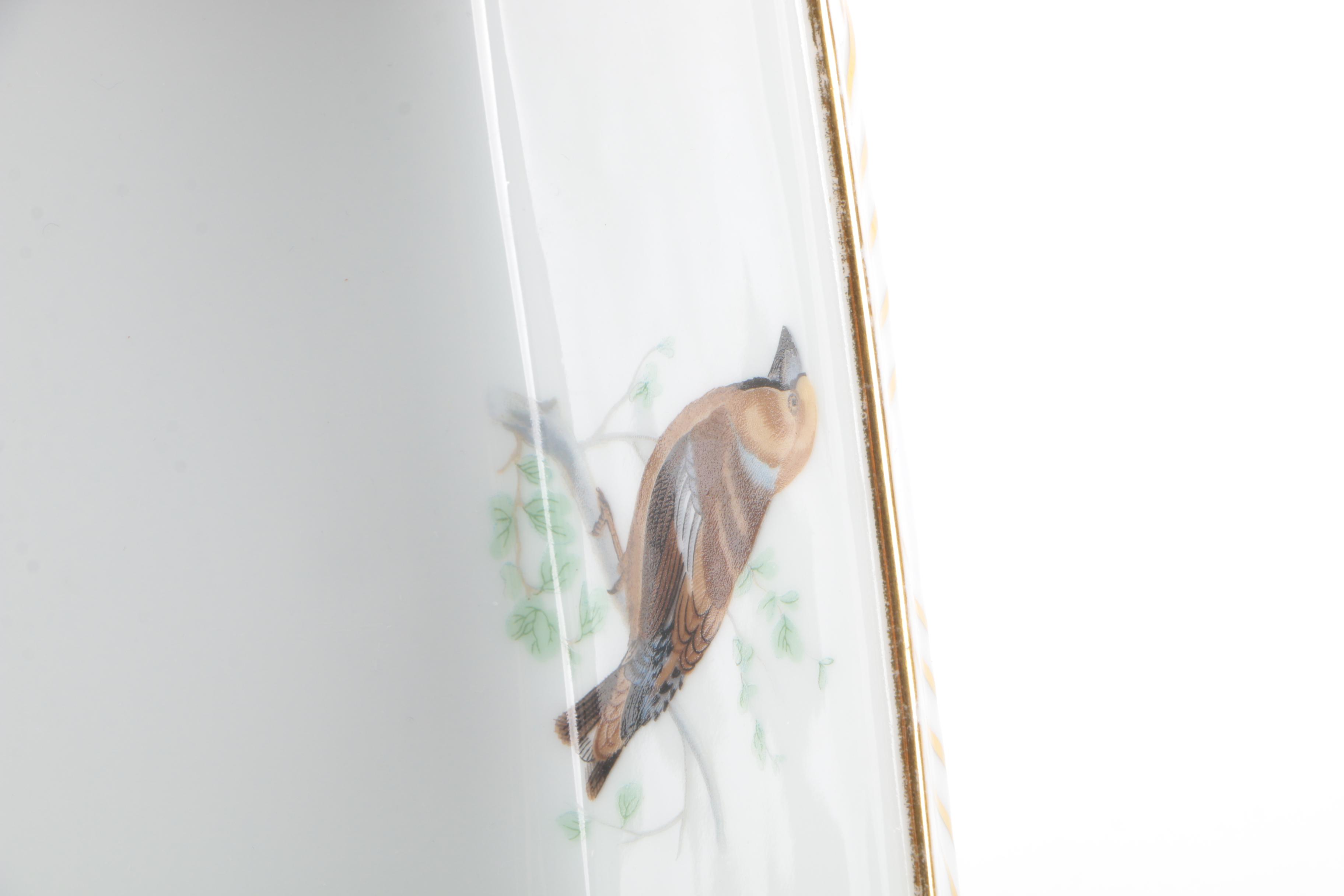 French Porcelain Serveware Featuring Louis Lourioux