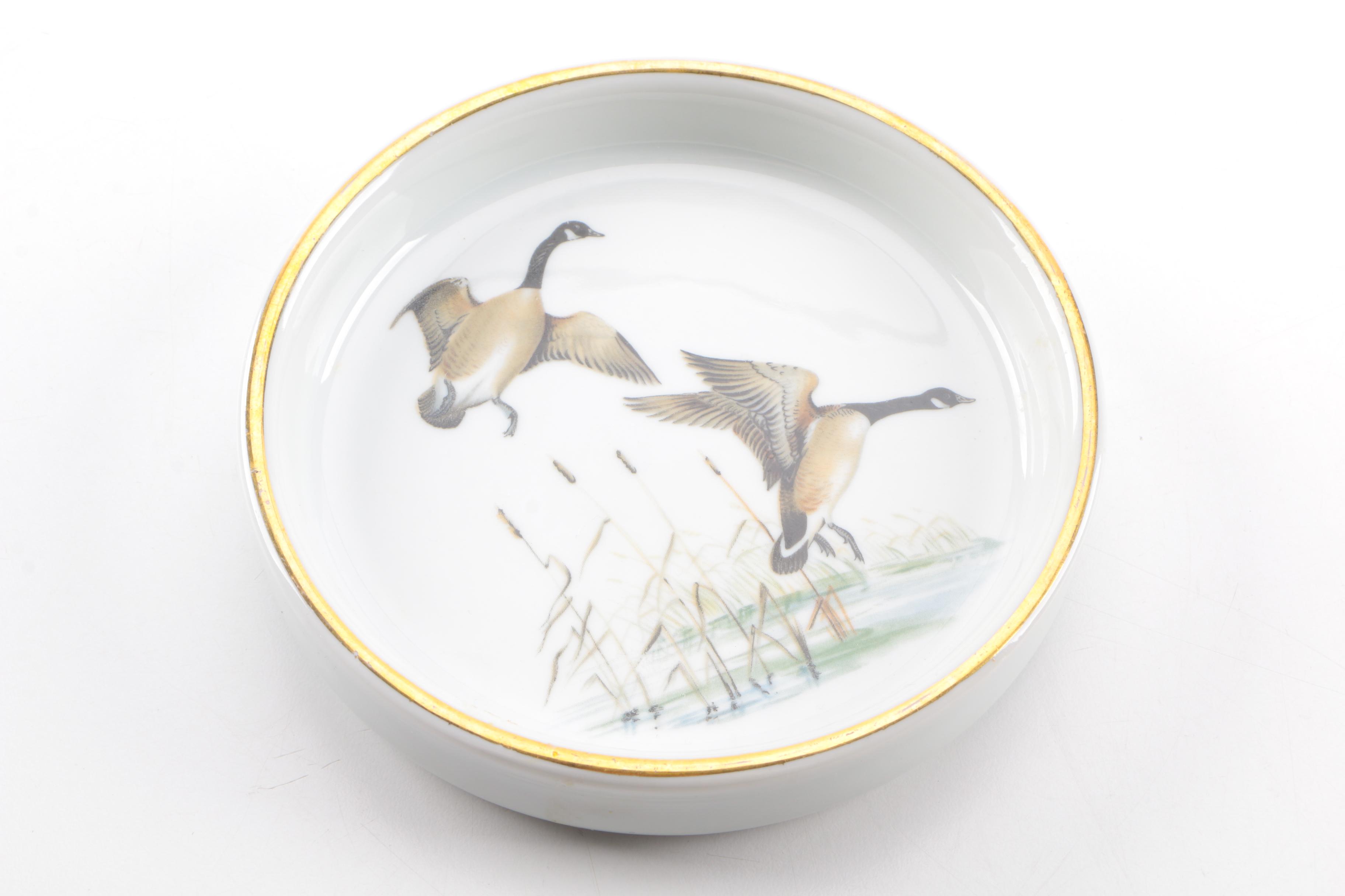 French Porcelain Serveware Featuring Louis Lourioux