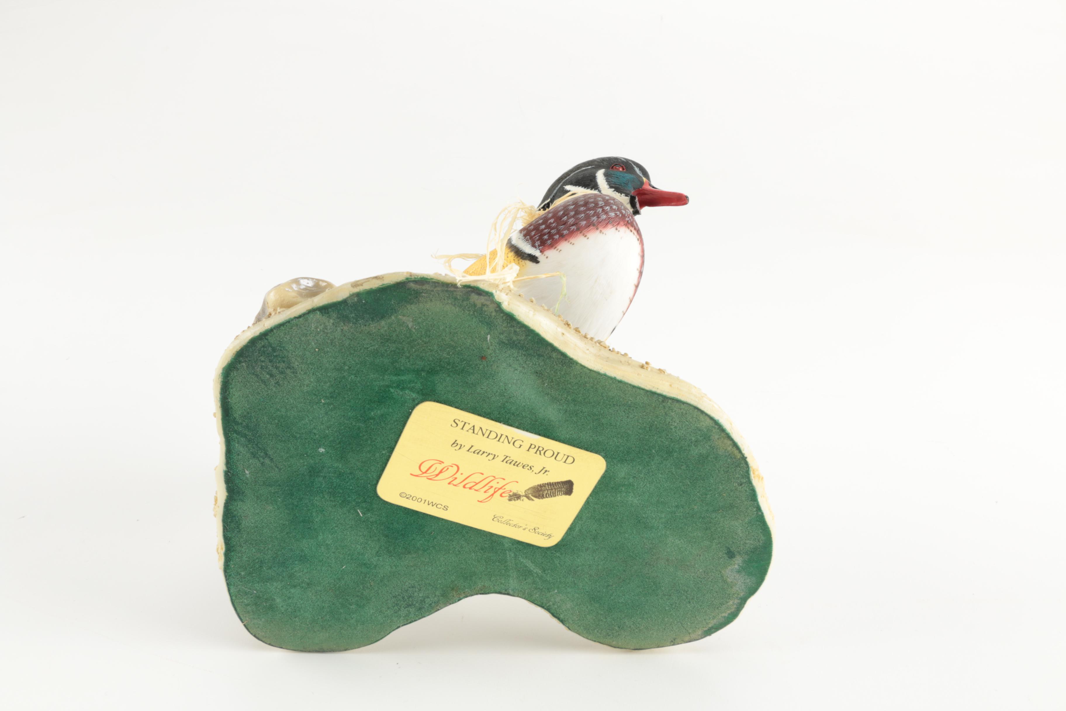 "Collector's Society" Ceramic Figurine Of A Drake Wood Duck