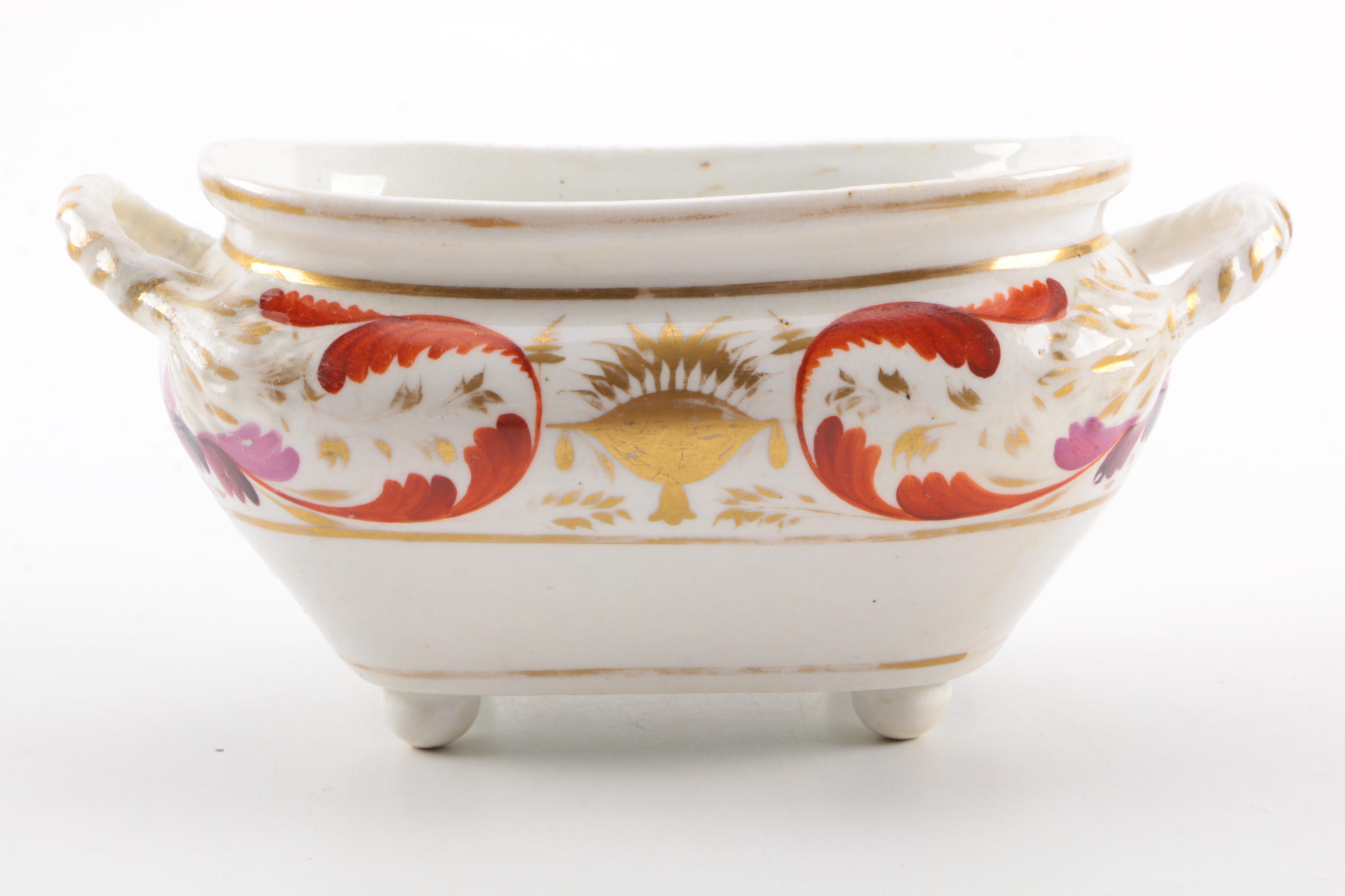 Antique Derby Tureen and Vases