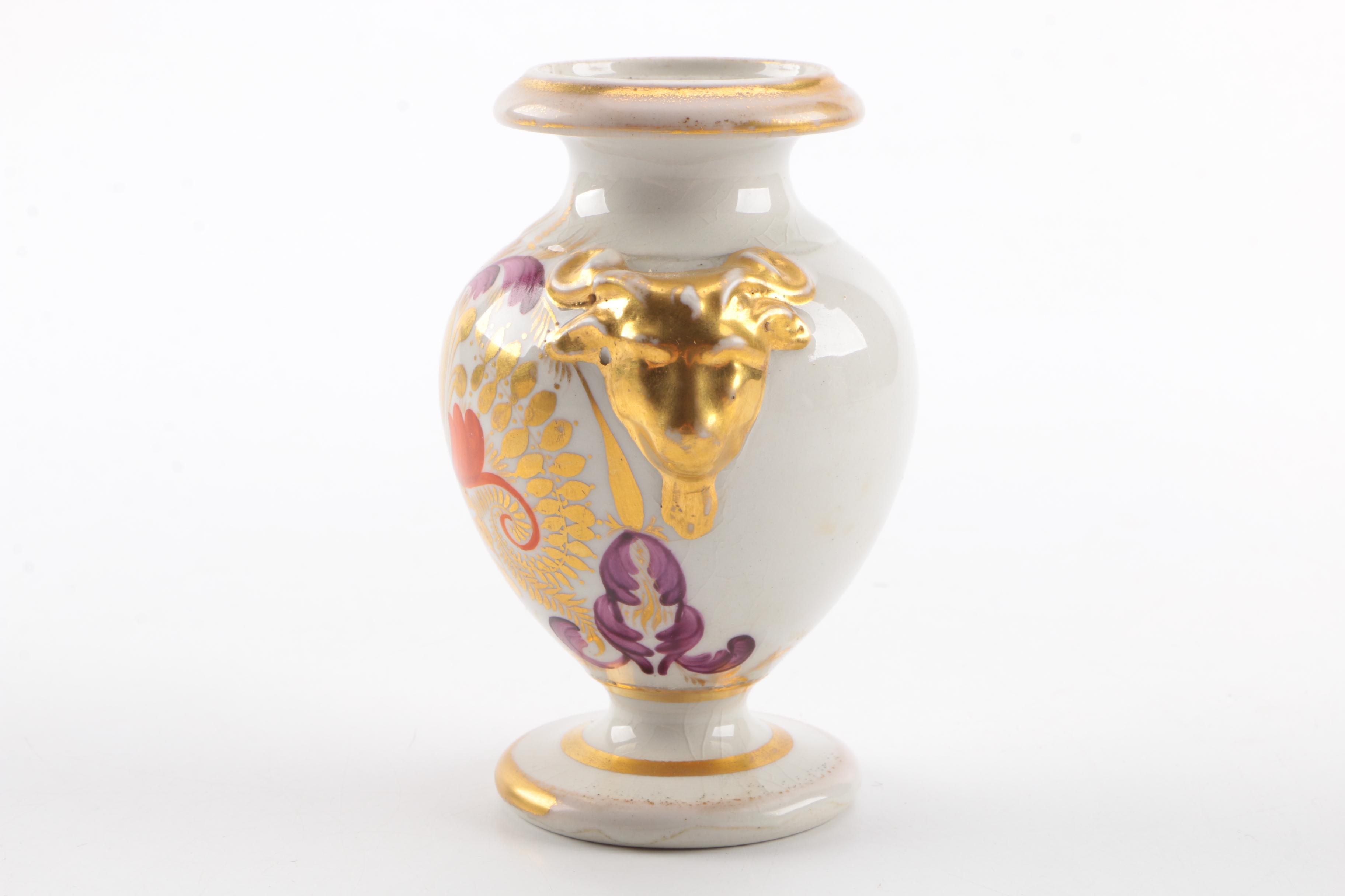Antique Derby Tureen and Vases