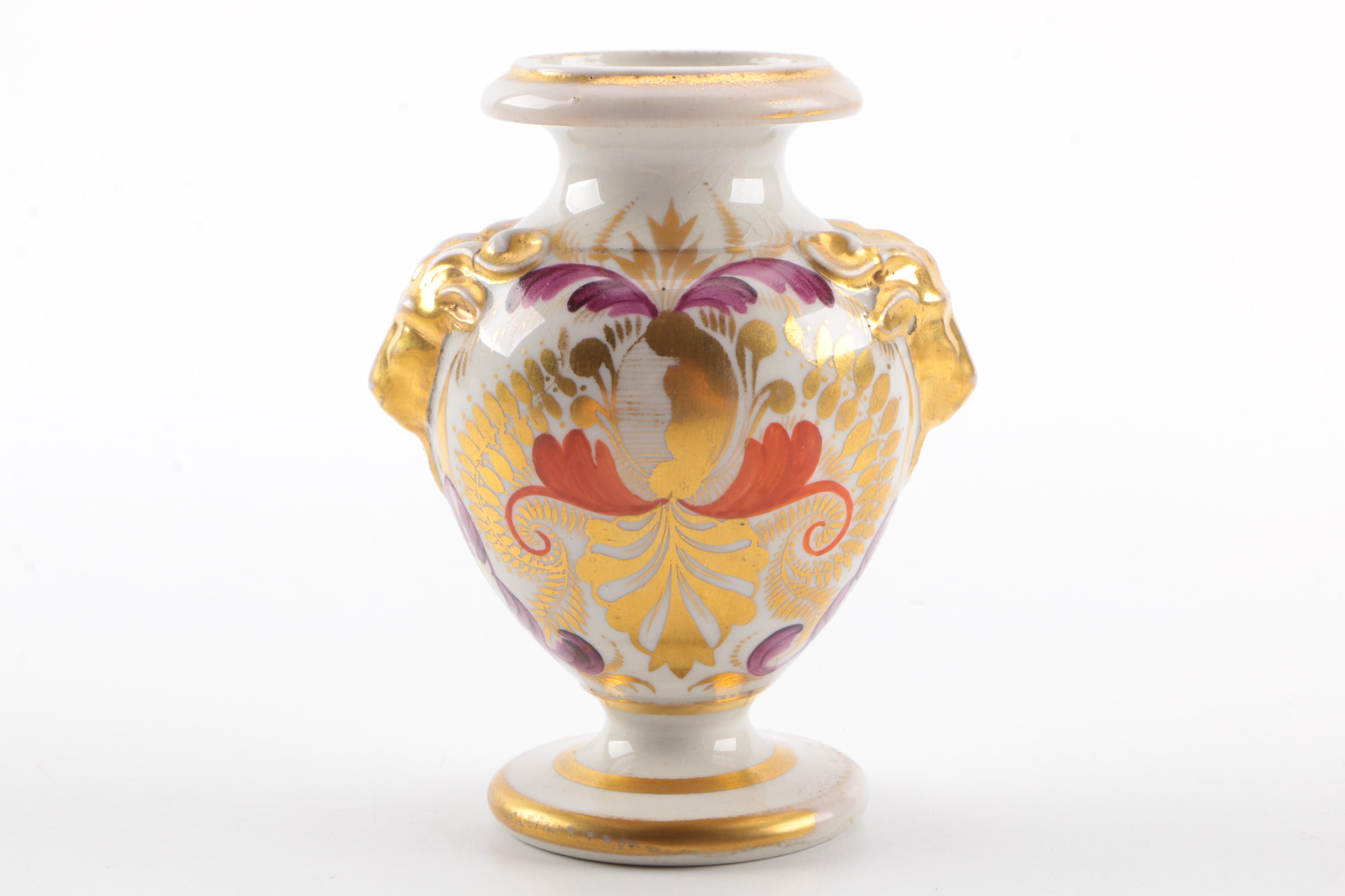 Antique Derby Tureen and Vases