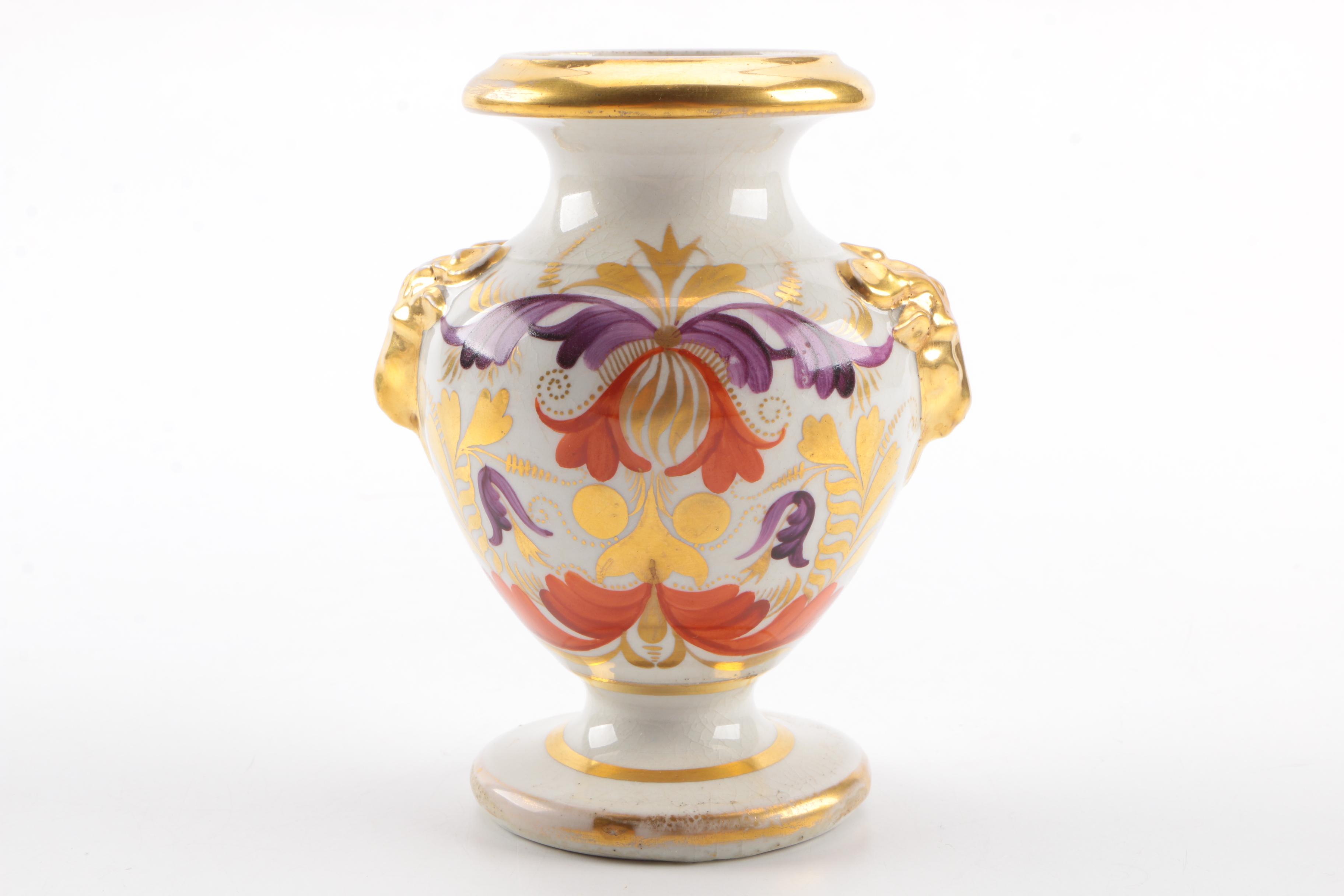 Antique Derby Tureen and Vases