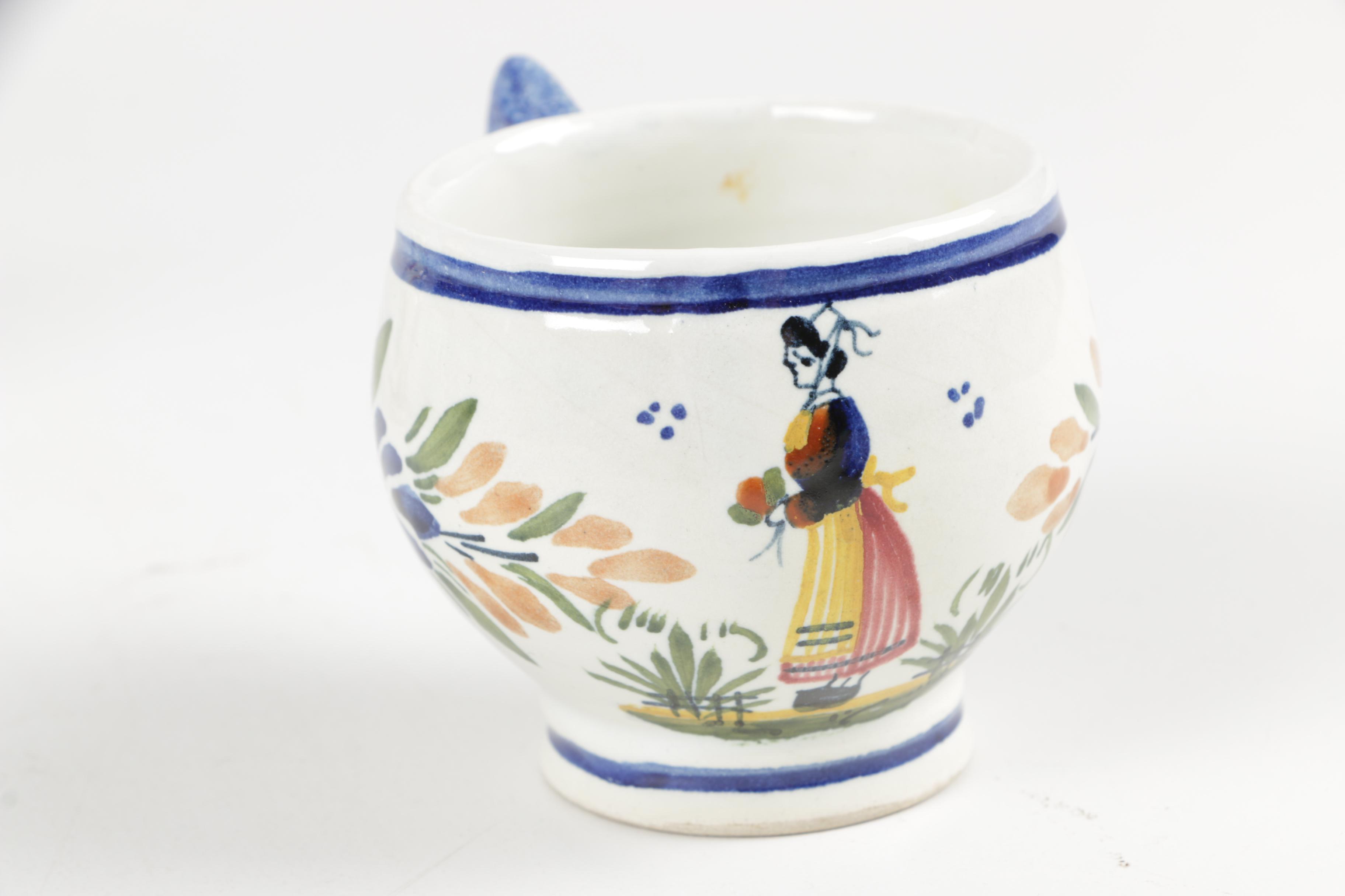 Henriot Quimper Faïence Miniature Pottery