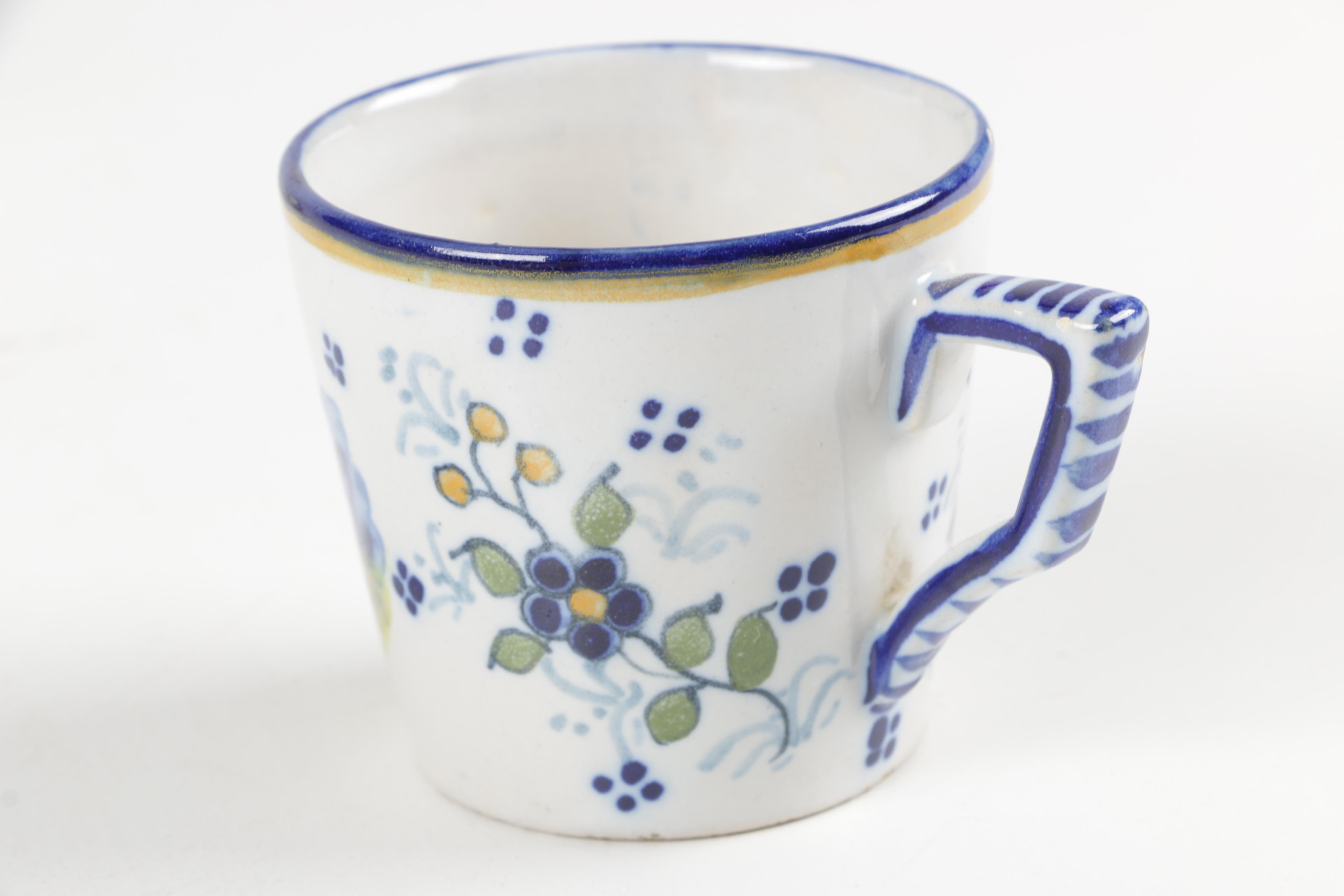 Henriot Quimper Faïence Miniature Pottery