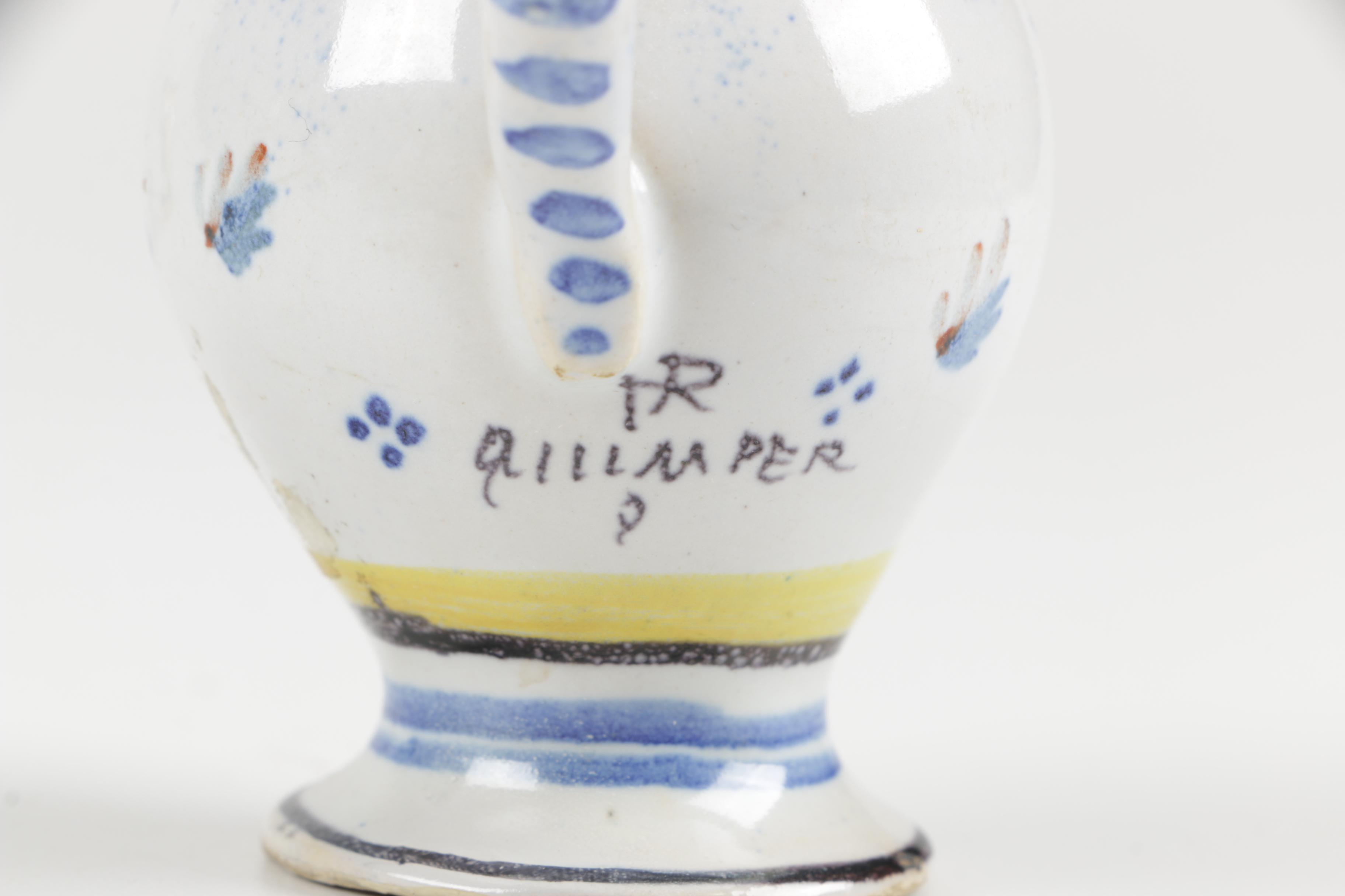 Henriot Quimper Faïence Miniature Pottery