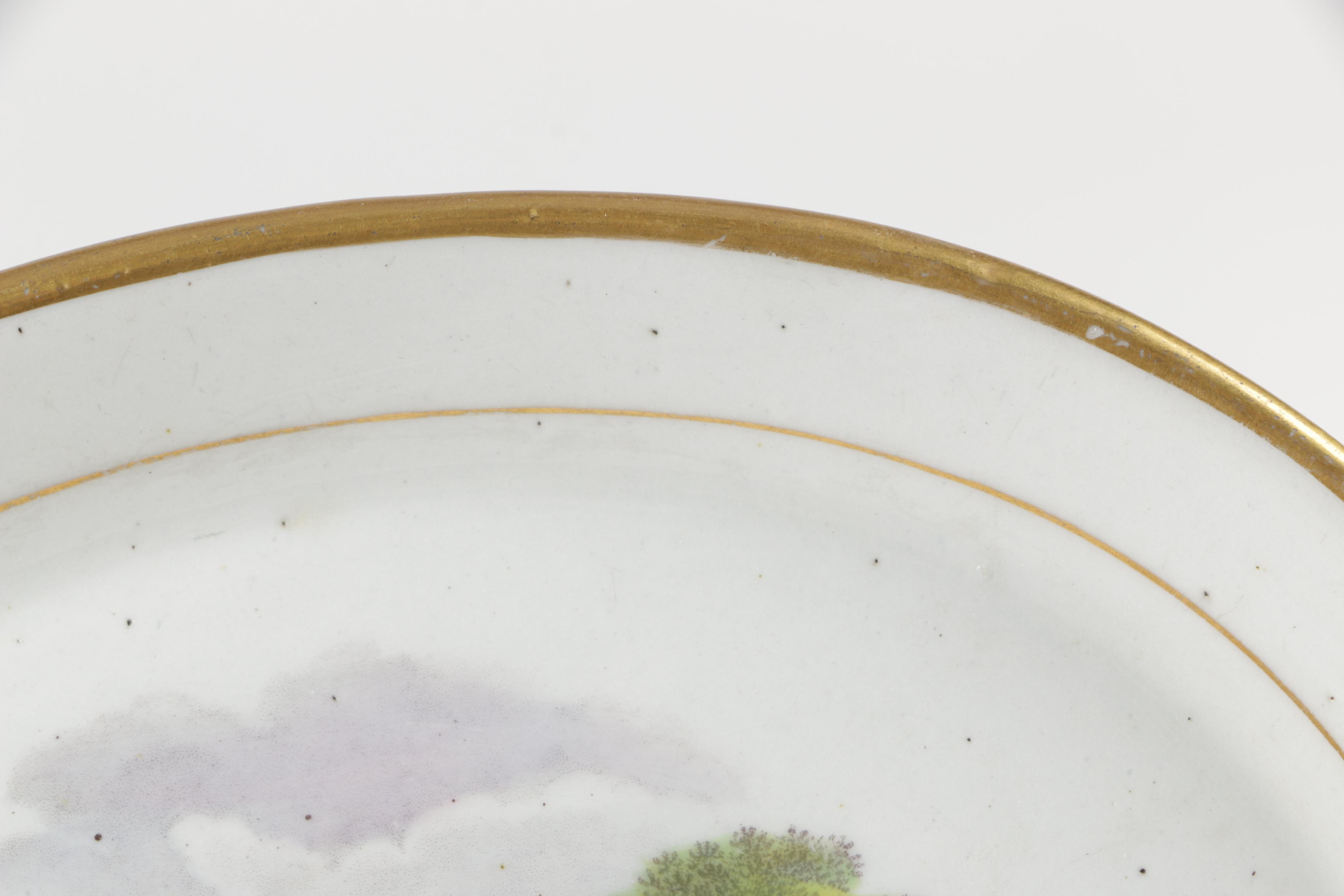 Antique English and Continental Hand-Painted Porcelain