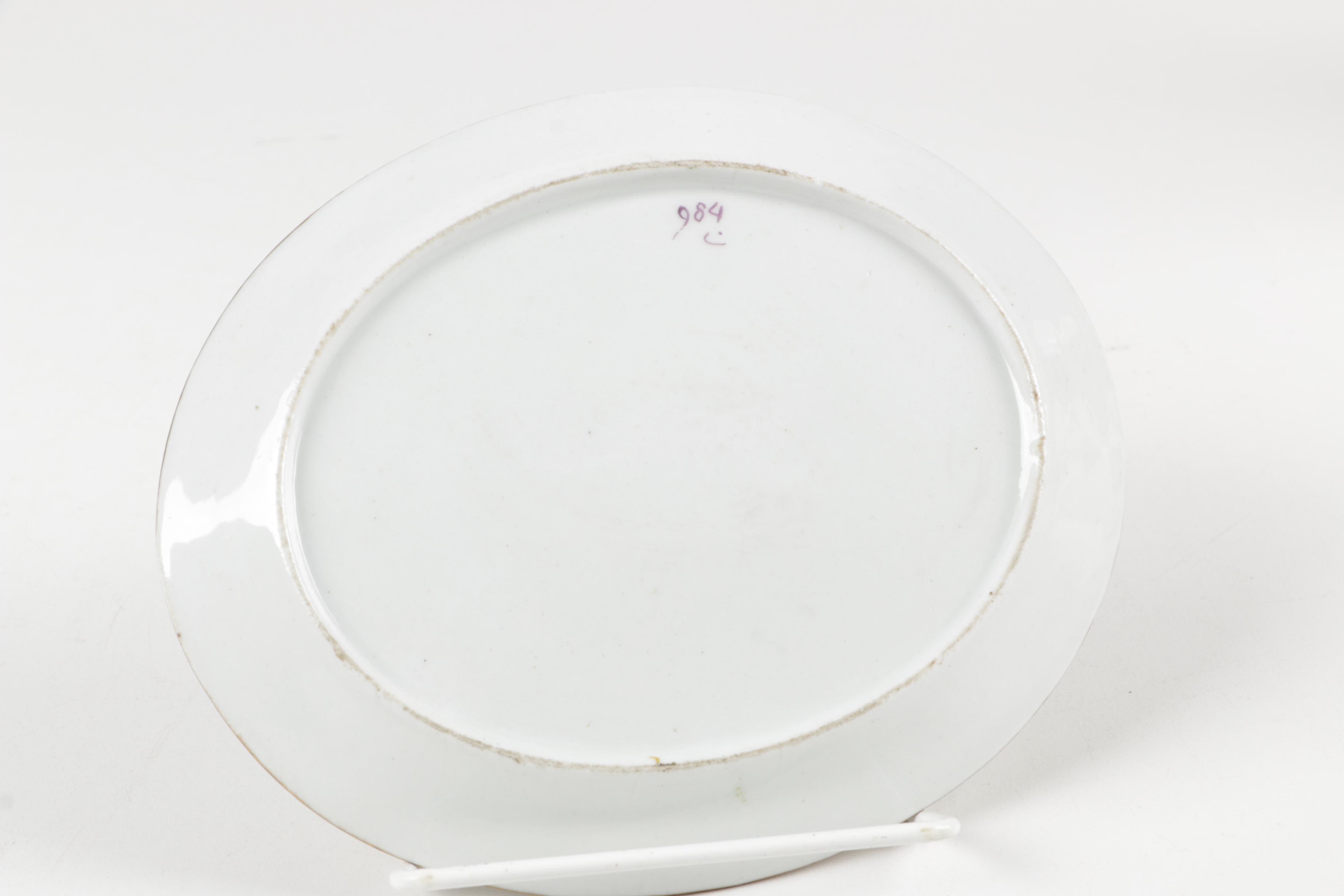 Antique English and Continental Hand-Painted Porcelain