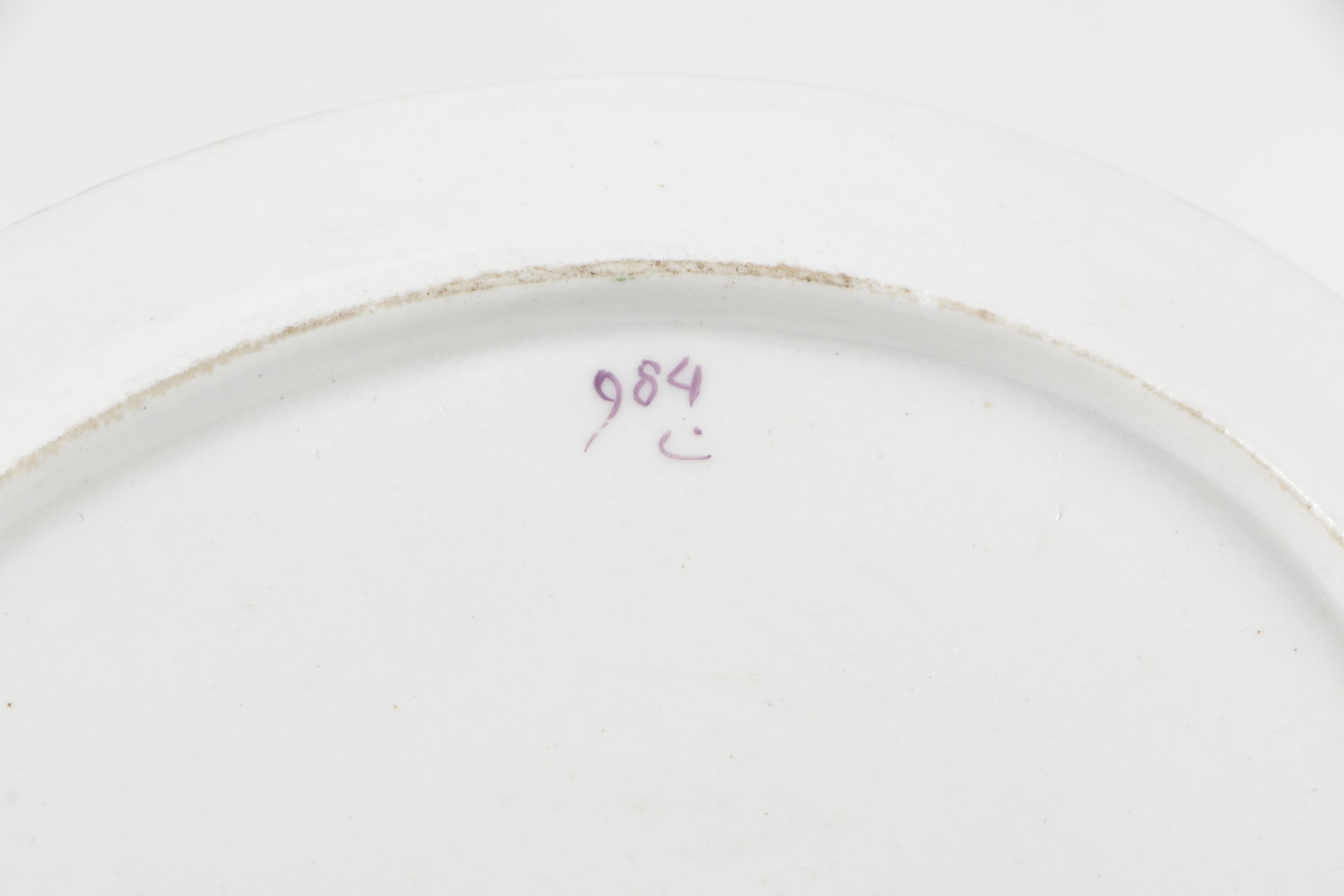 Antique English and Continental Hand-Painted Porcelain