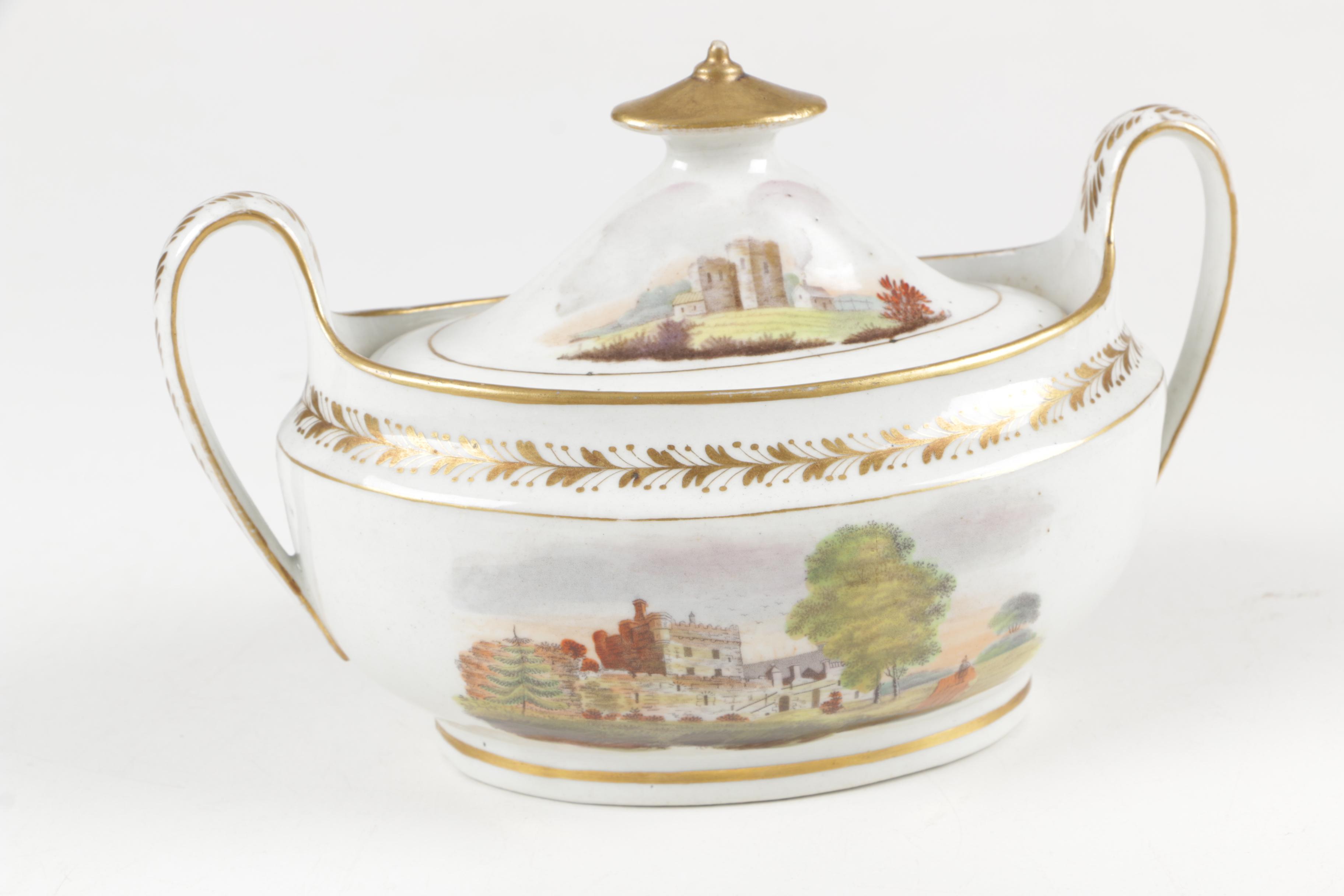 Antique English and Continental Hand-Painted Porcelain