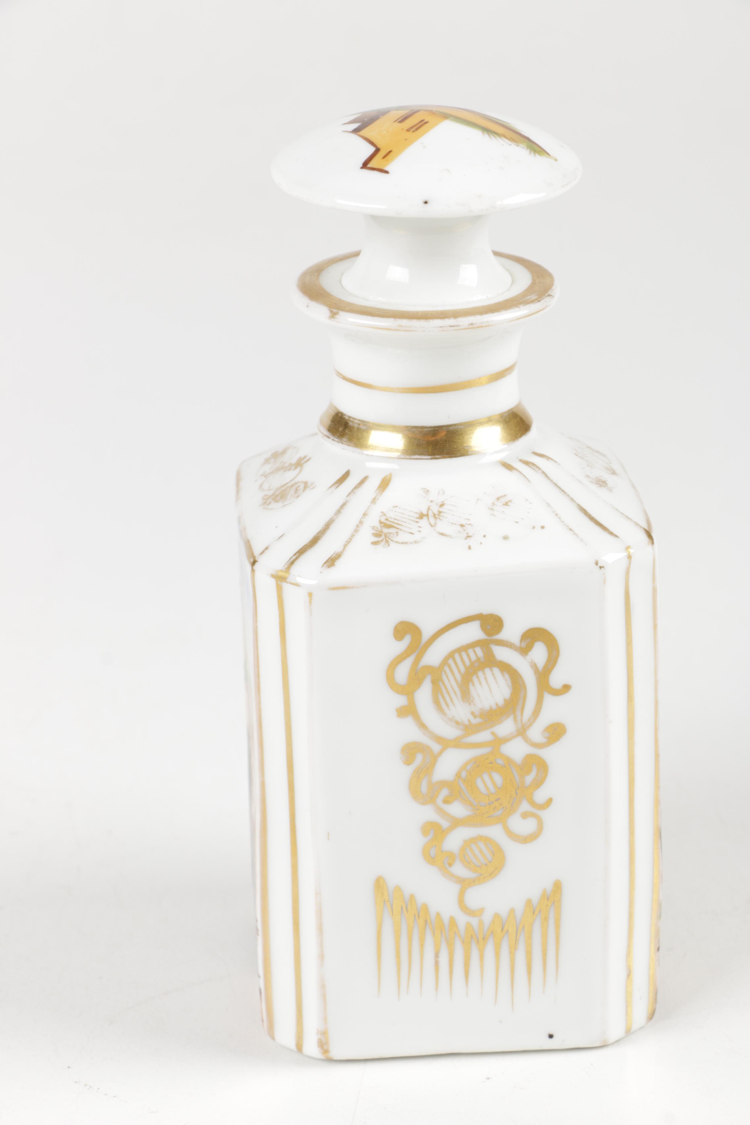 Antique English and Continental Hand-Painted Porcelain