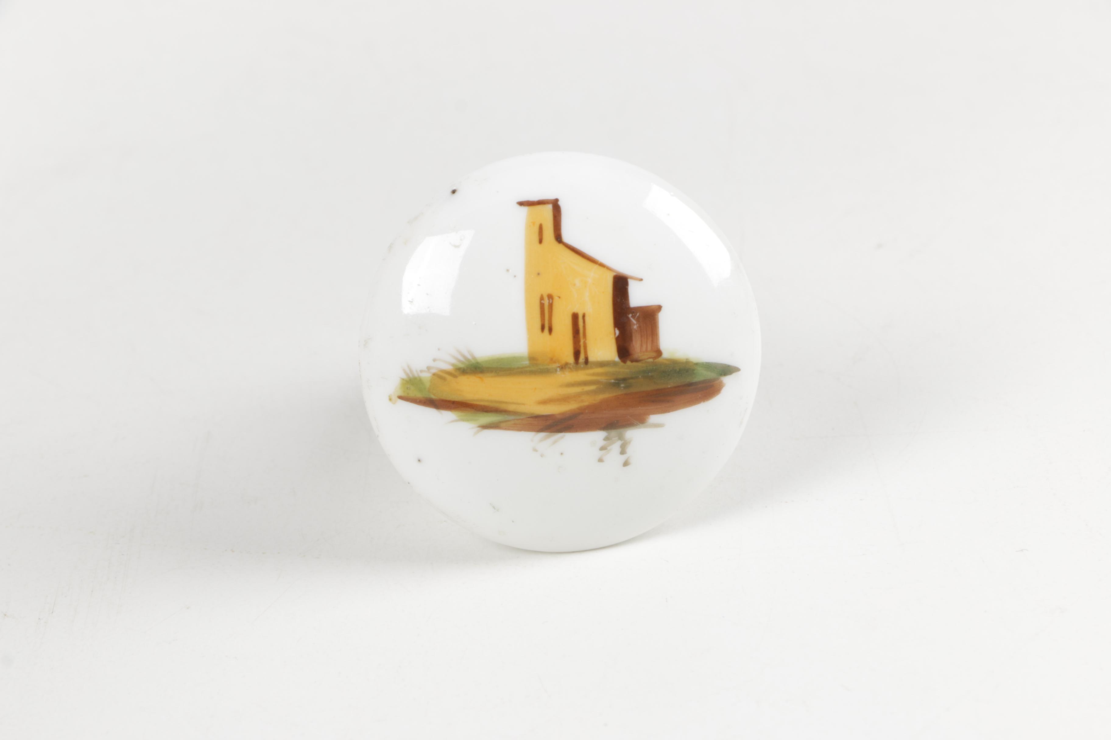 Antique English and Continental Hand-Painted Porcelain