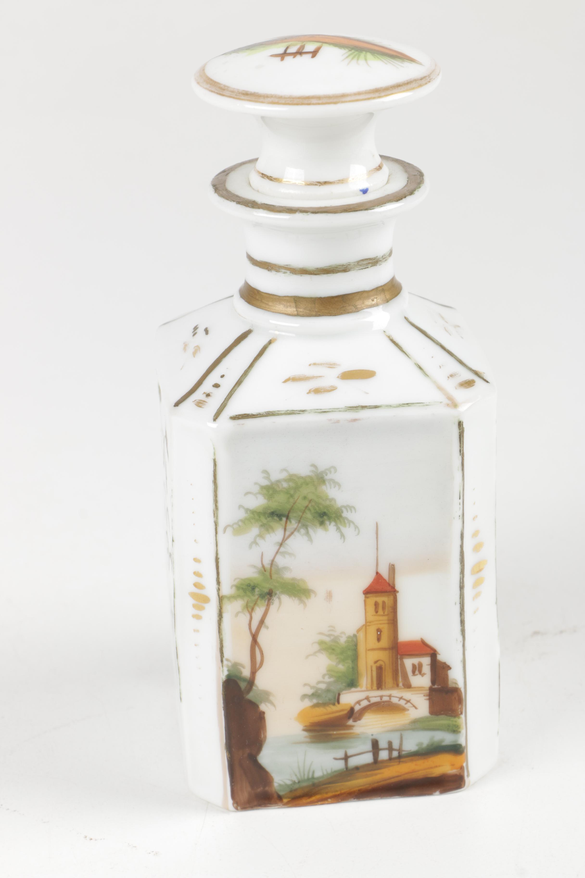 Antique English and Continental Hand-Painted Porcelain