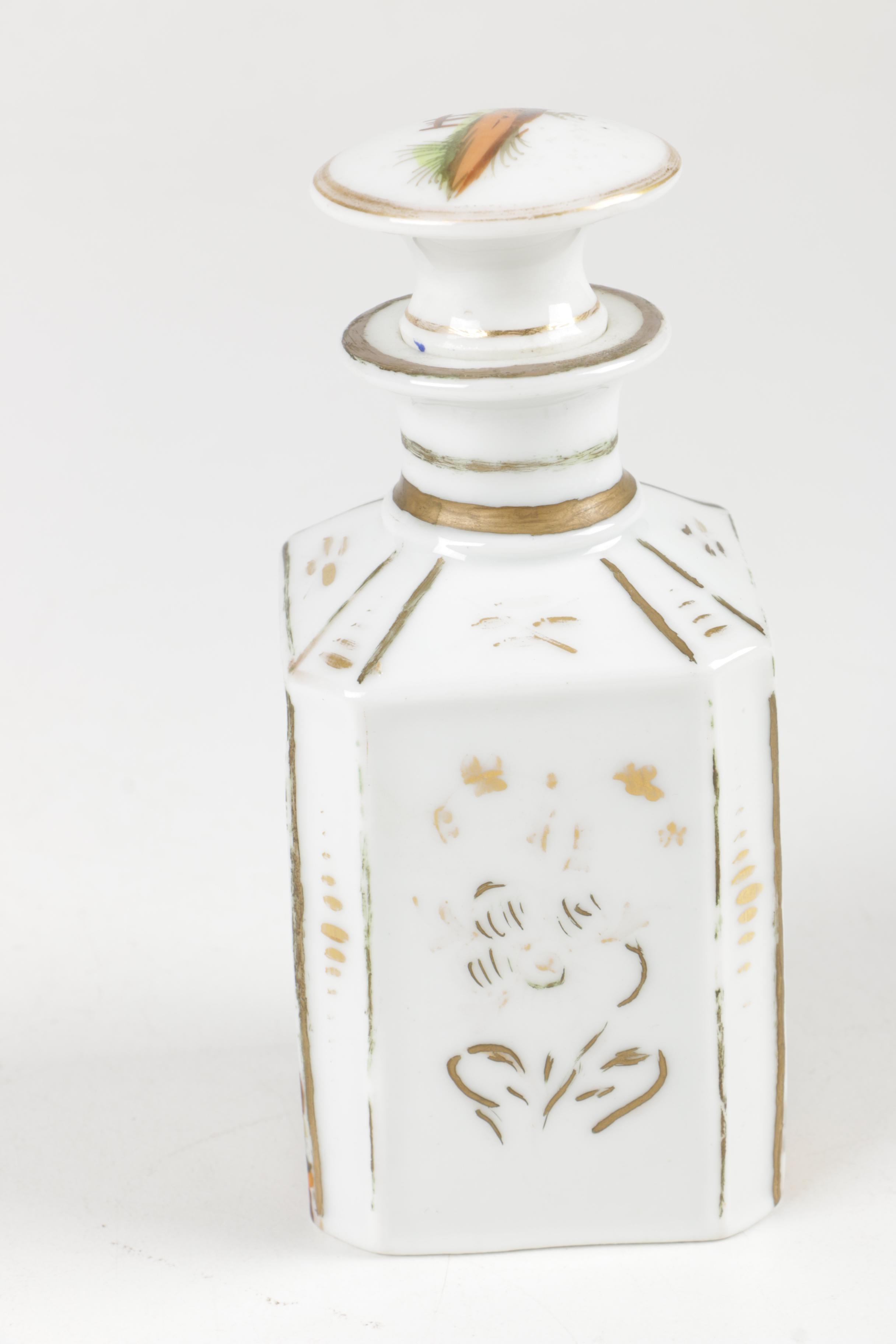 Antique English and Continental Hand-Painted Porcelain