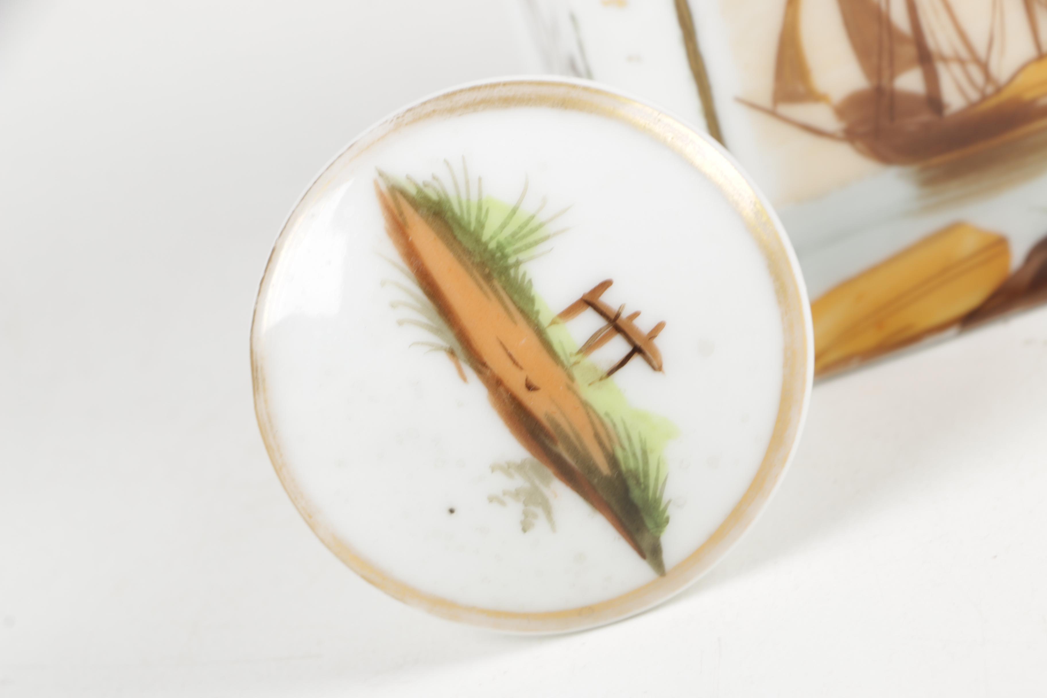 Antique English and Continental Hand-Painted Porcelain