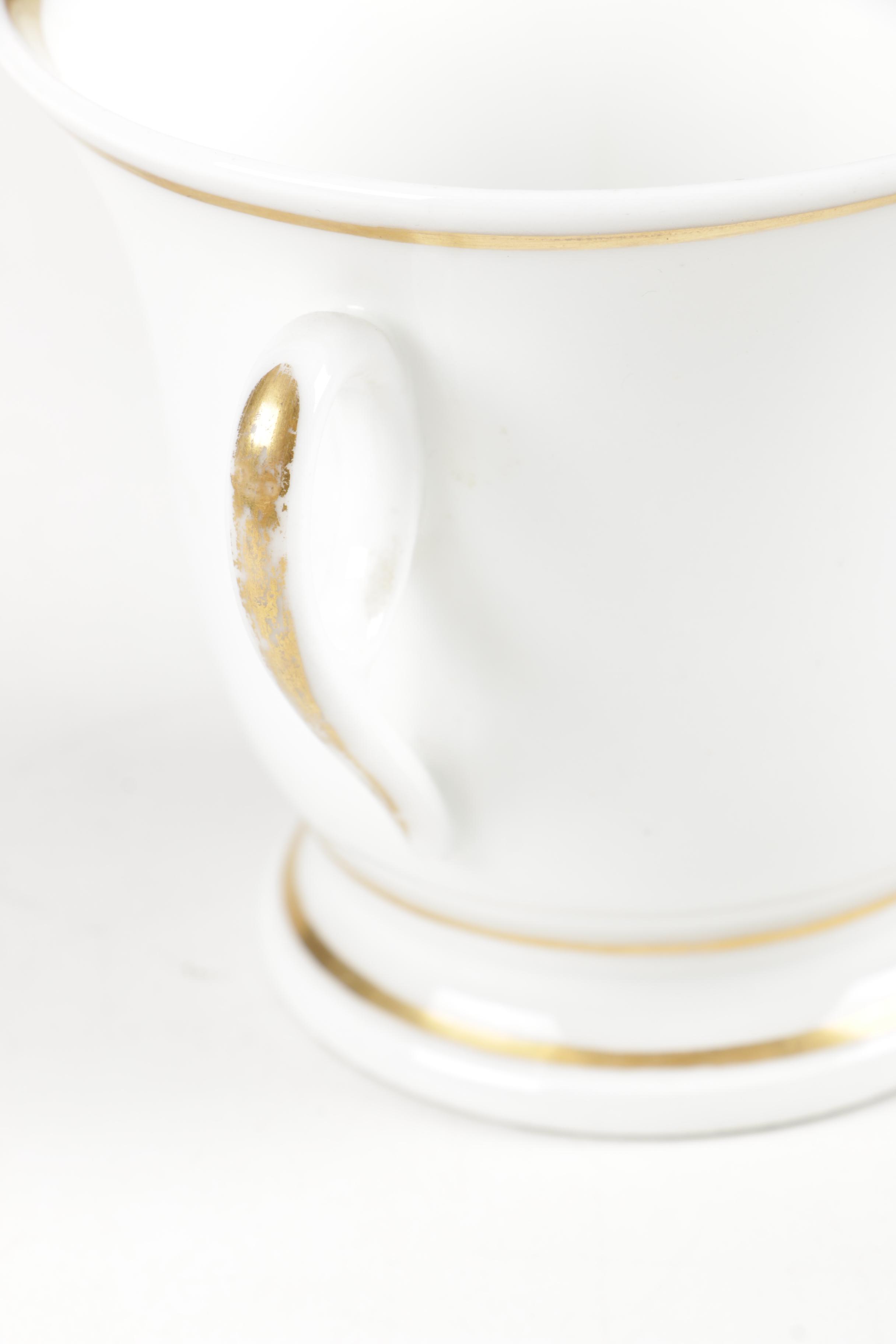 Antique English and Continental Hand-Painted Porcelain