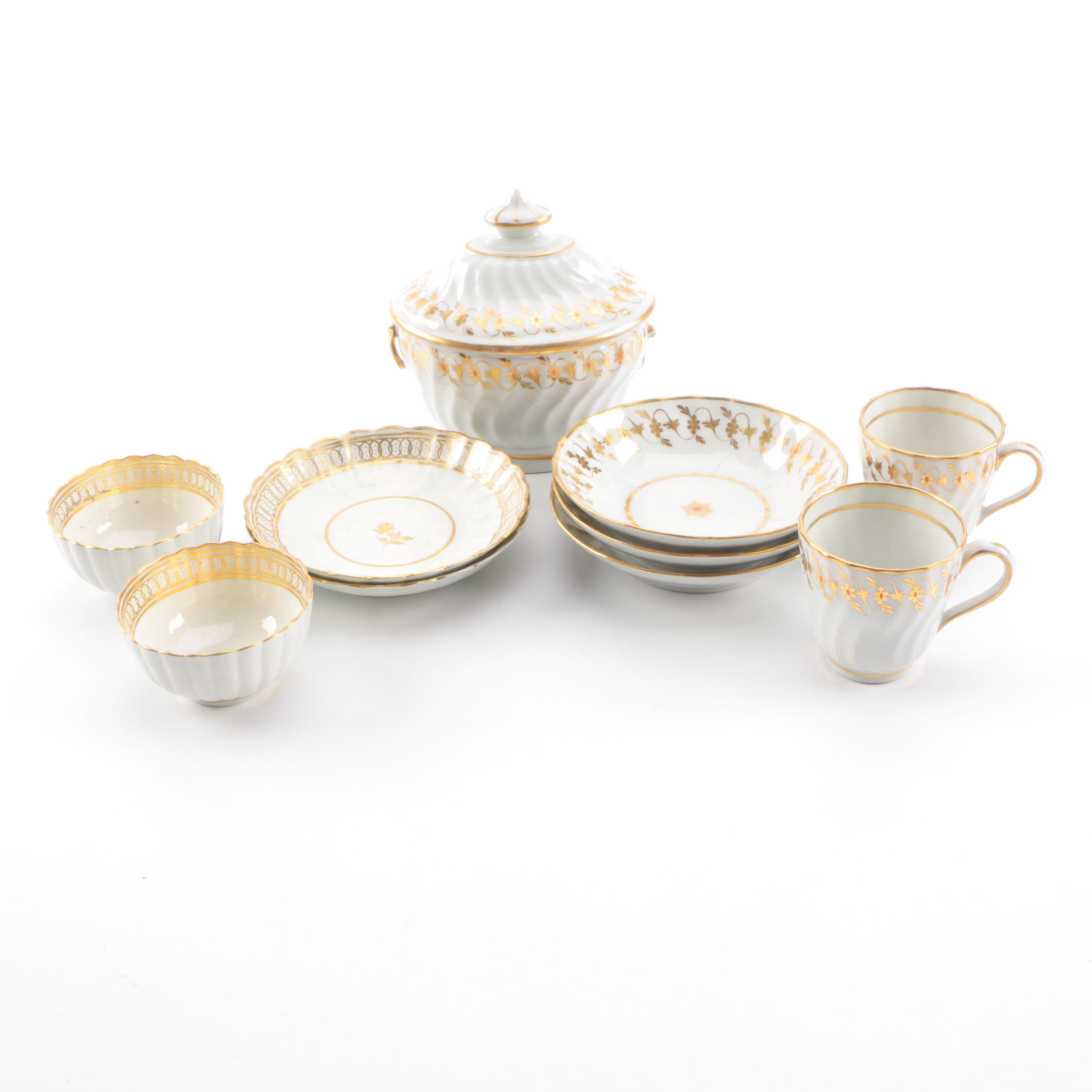 Antique English Porcelain Tableware