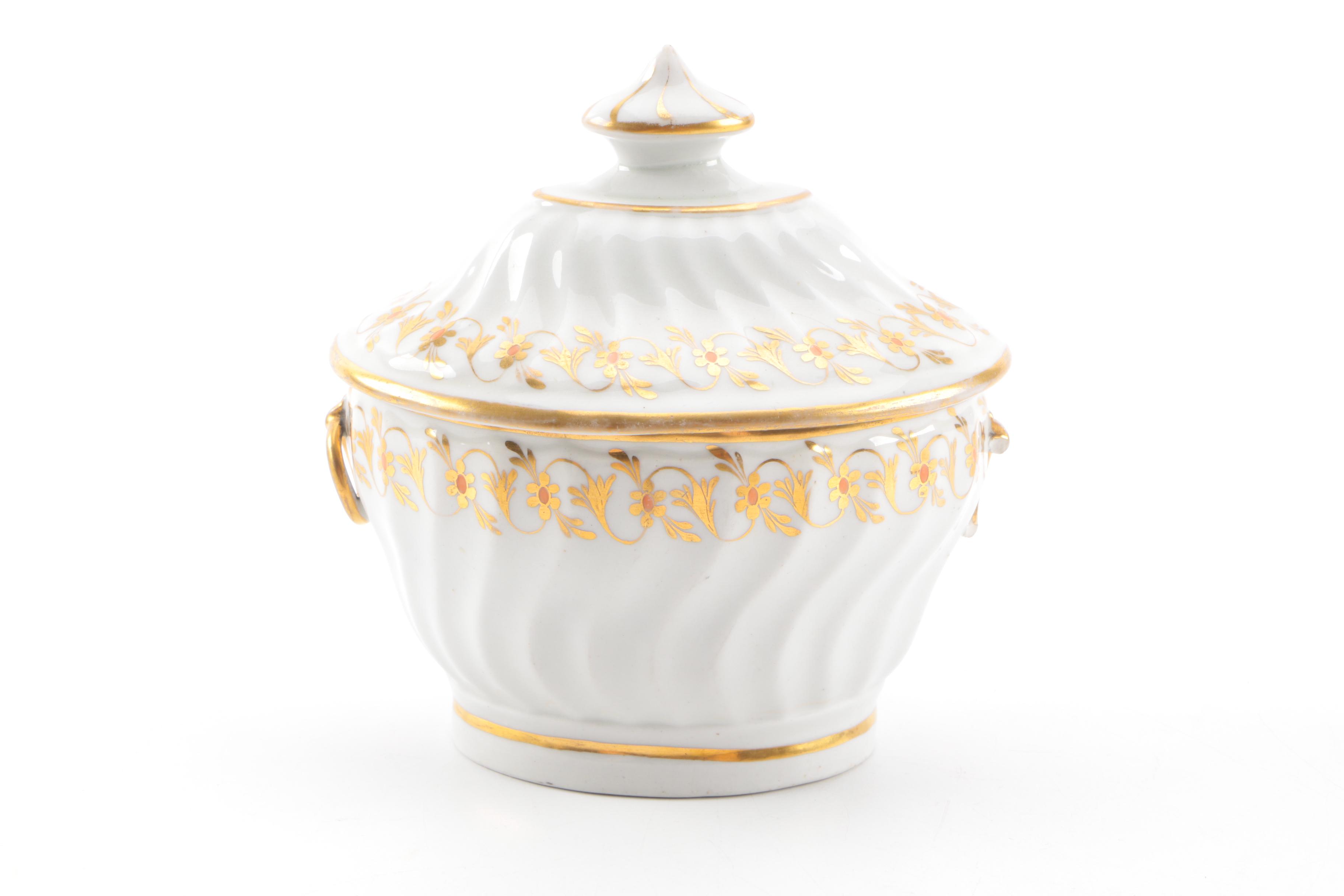 Antique English Porcelain Tableware