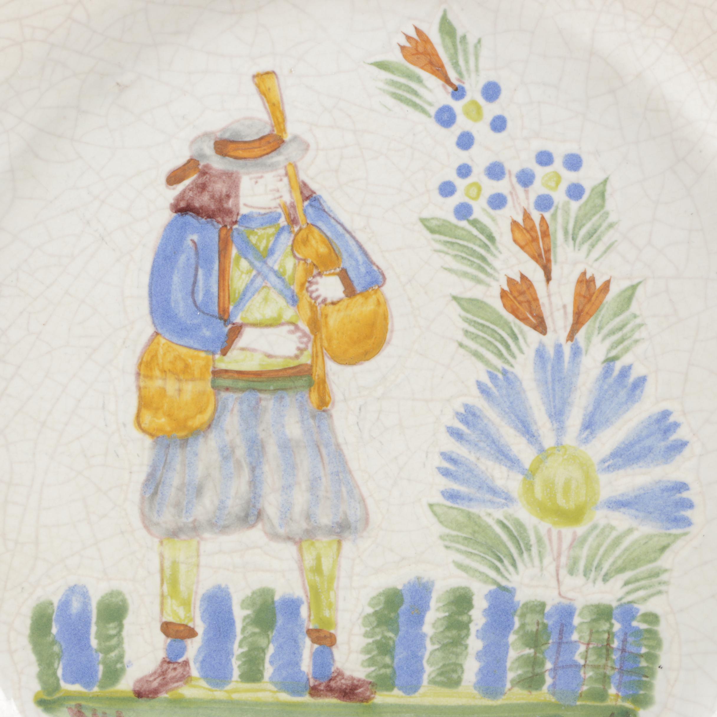 Henriot Quimper Faïence Plates