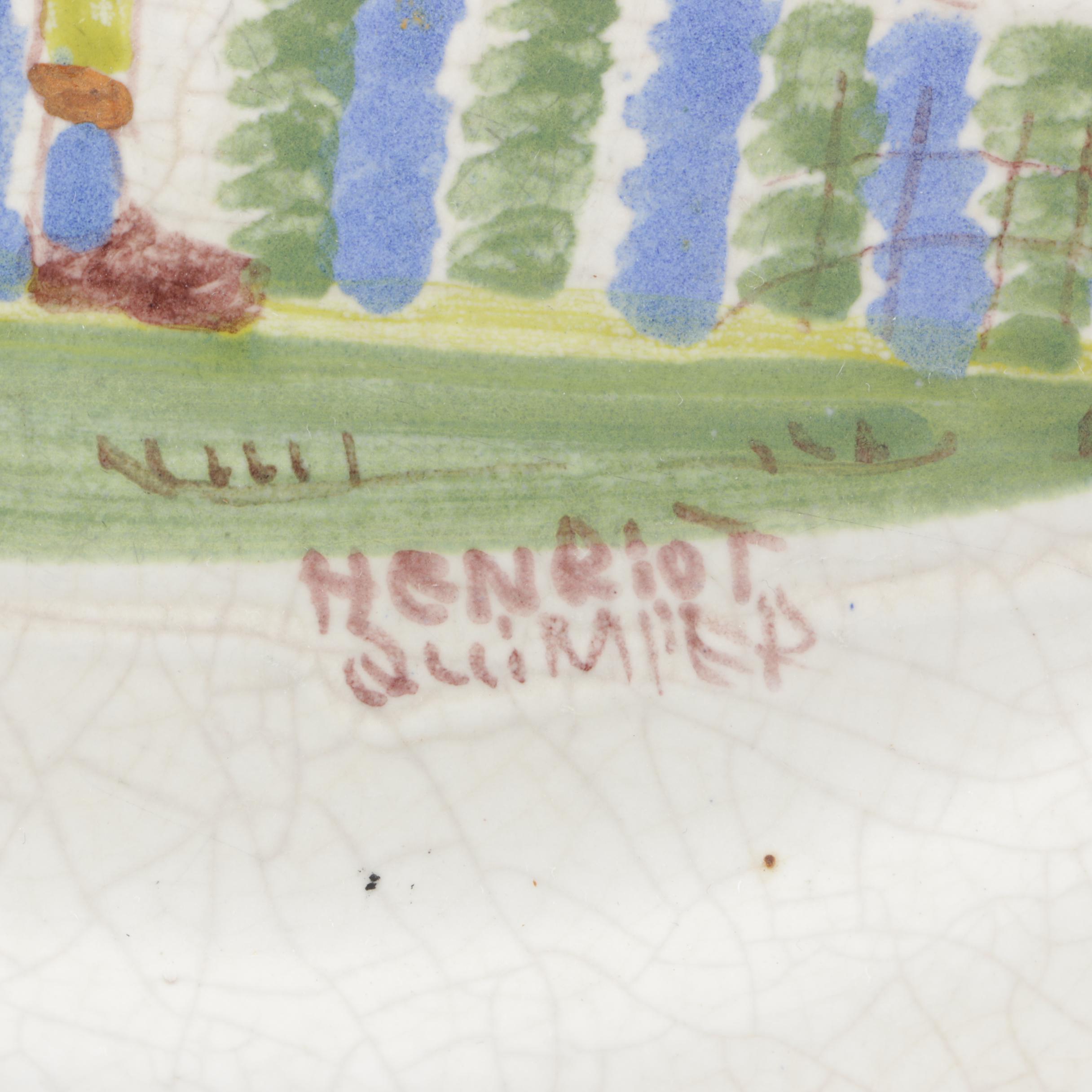 Henriot Quimper Faïence Plates