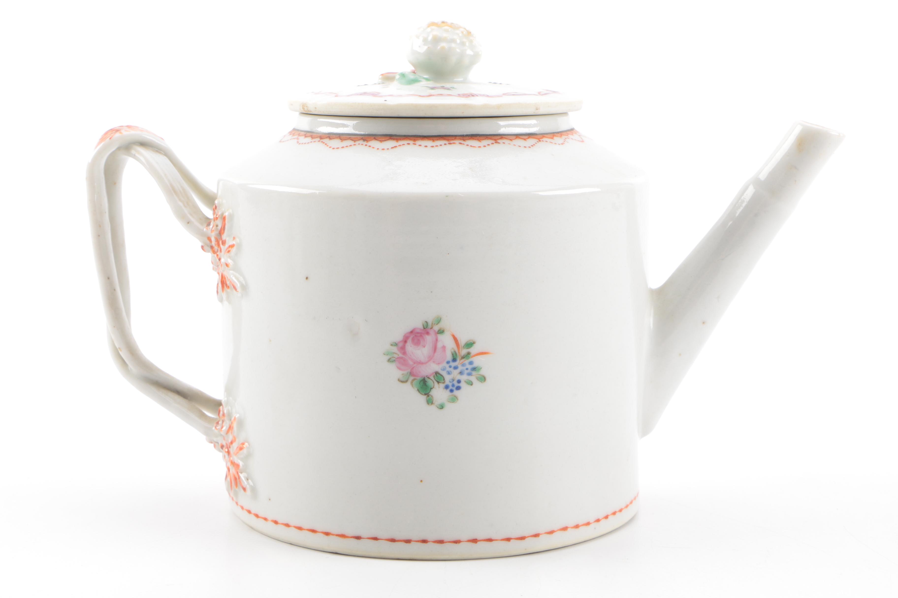 Porcelain Tableware Including Chinese Export
