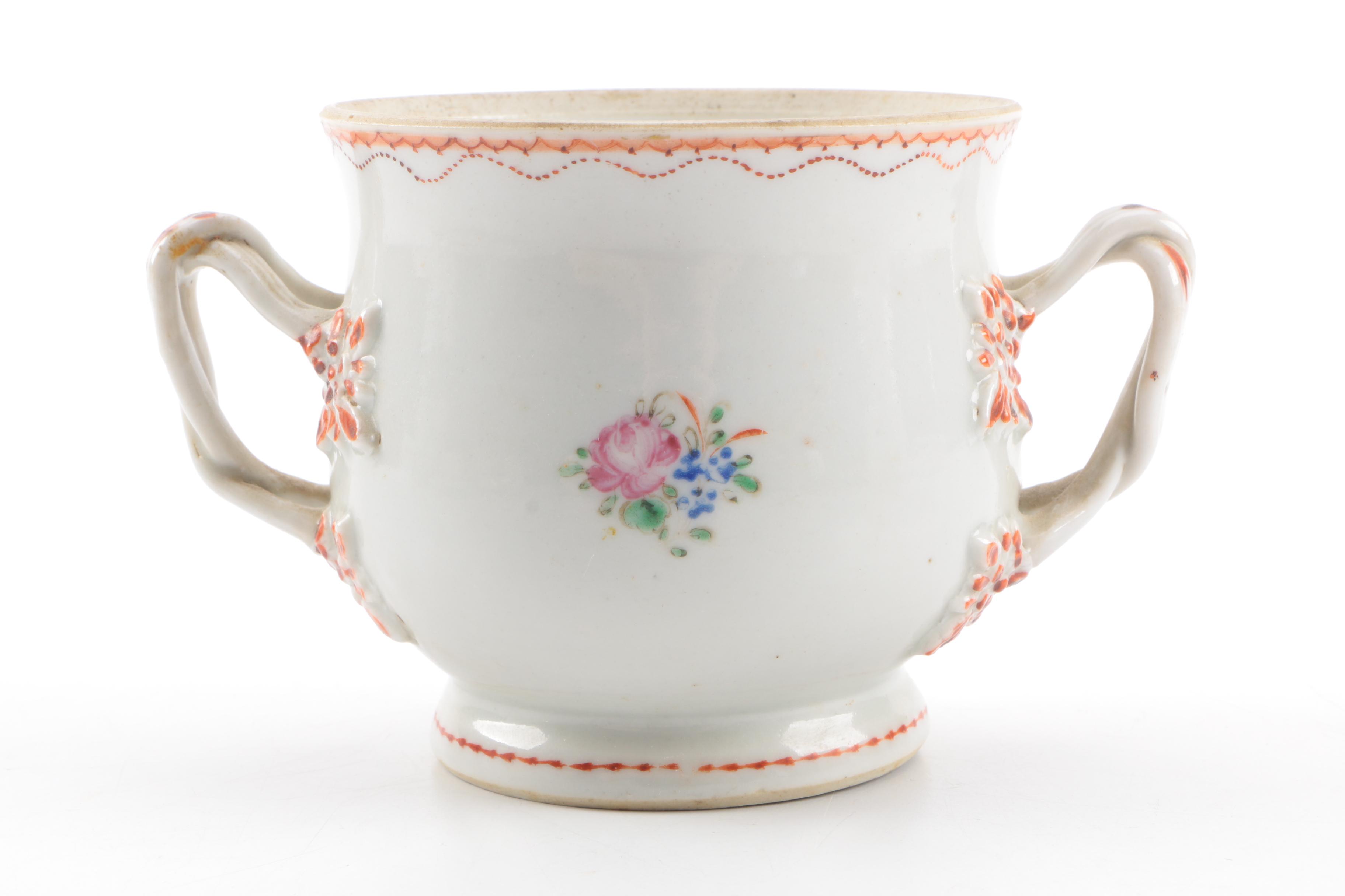 Porcelain Tableware Including Chinese Export
