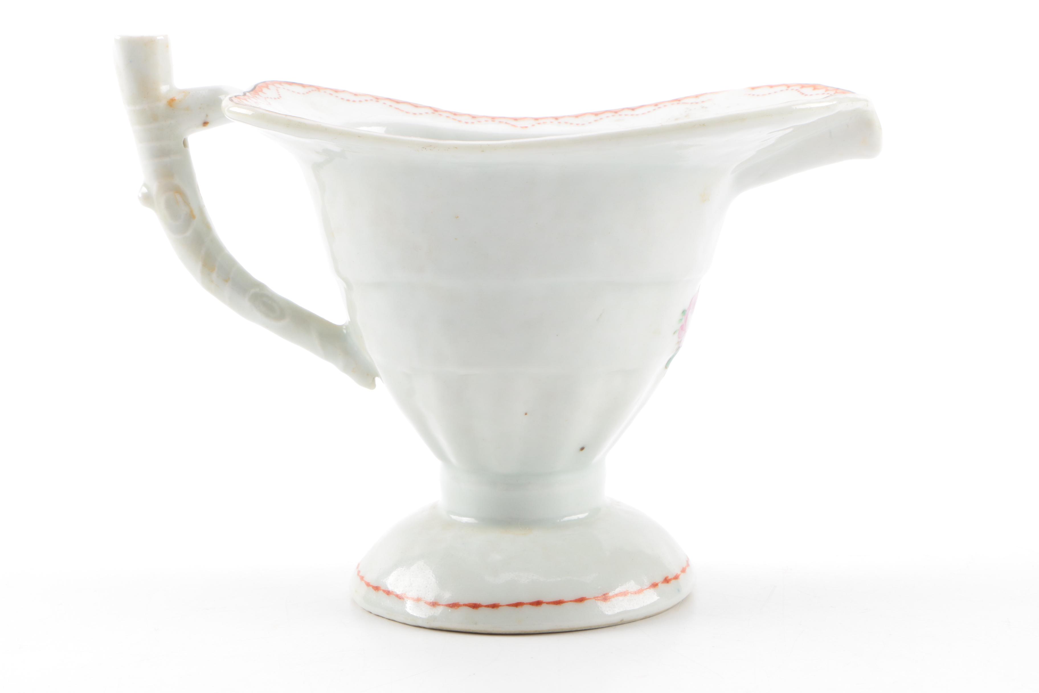 Porcelain Tableware Including Chinese Export