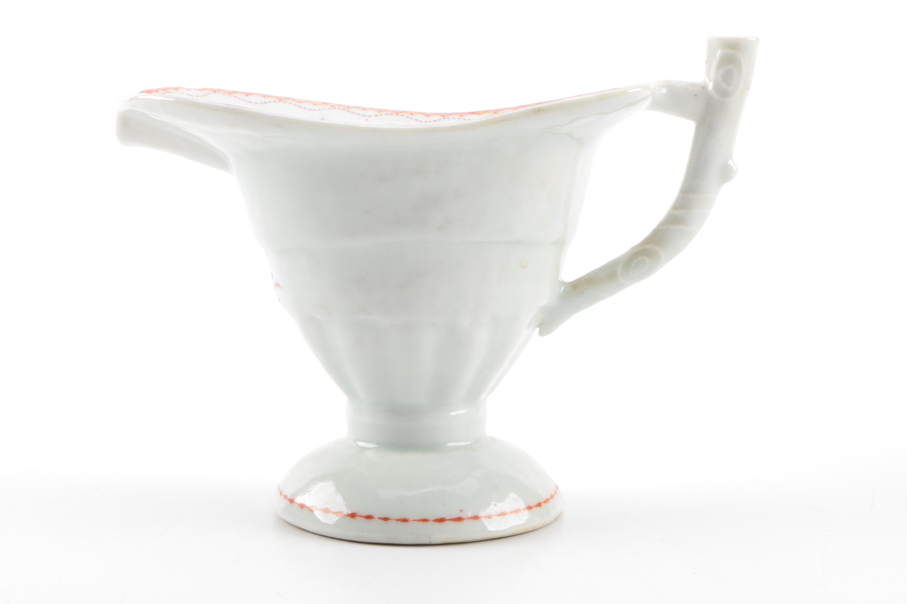Porcelain Tableware Including Chinese Export