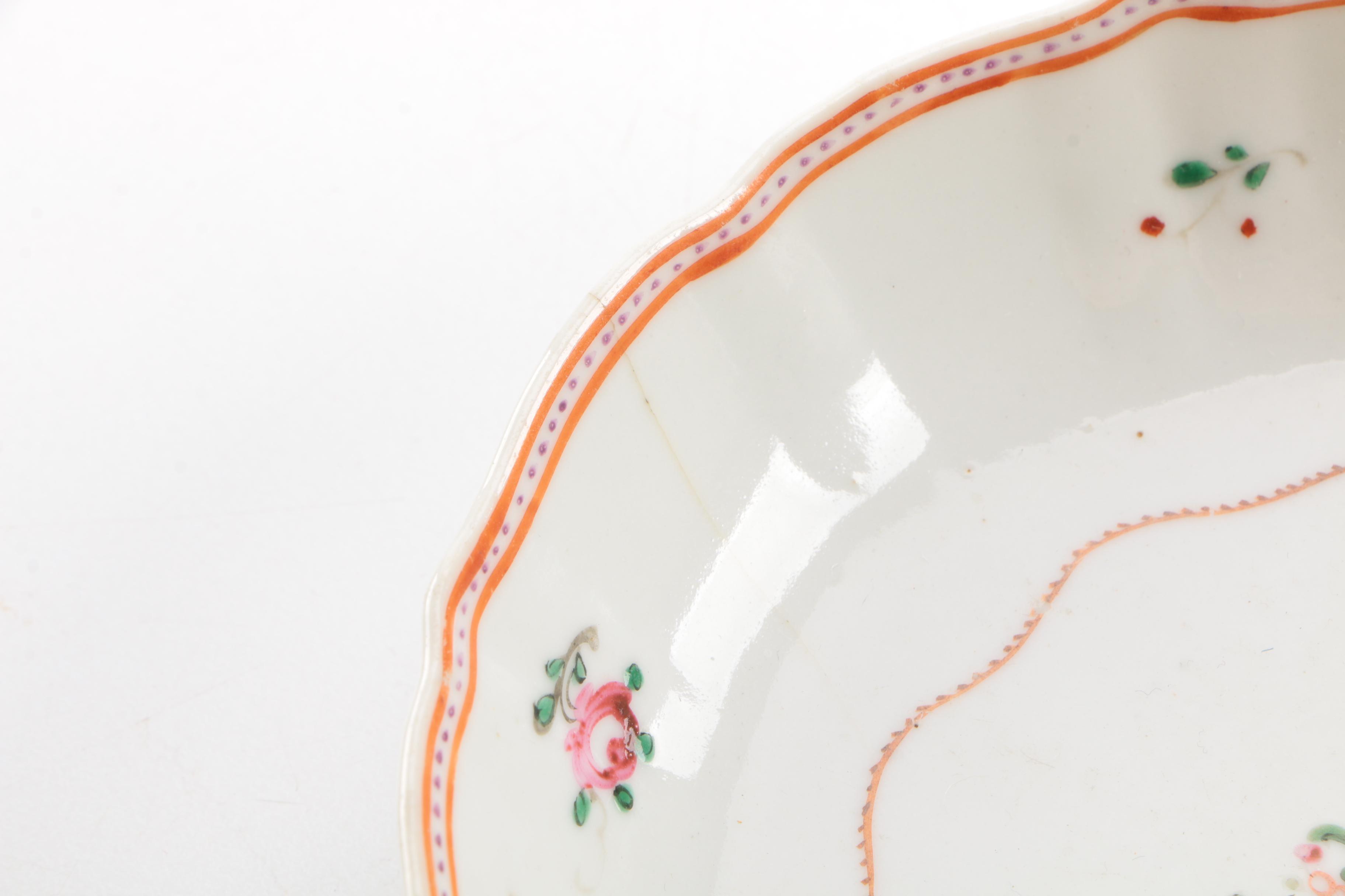Porcelain Tableware Including Chinese Export