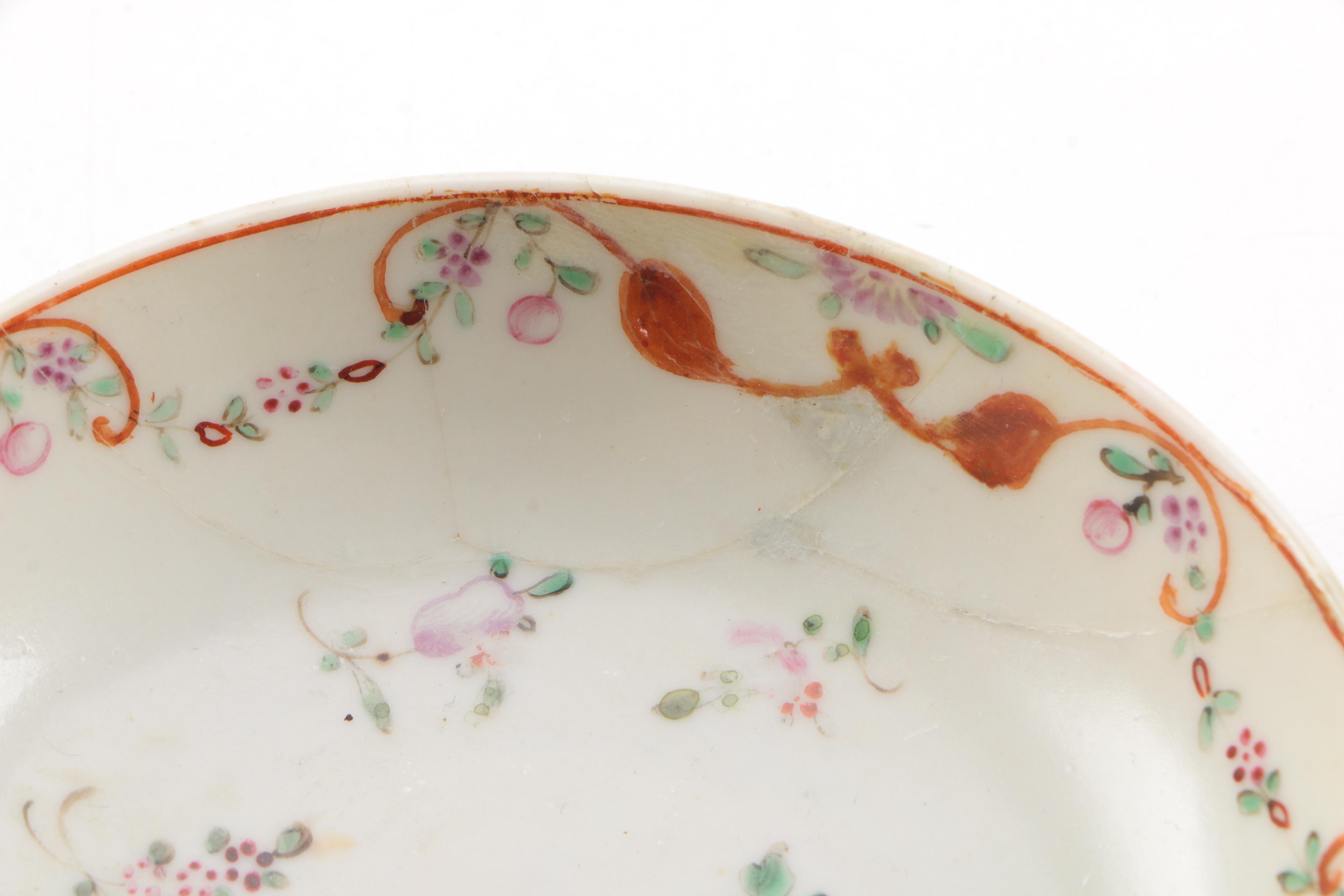 Porcelain Tableware Including Chinese Export