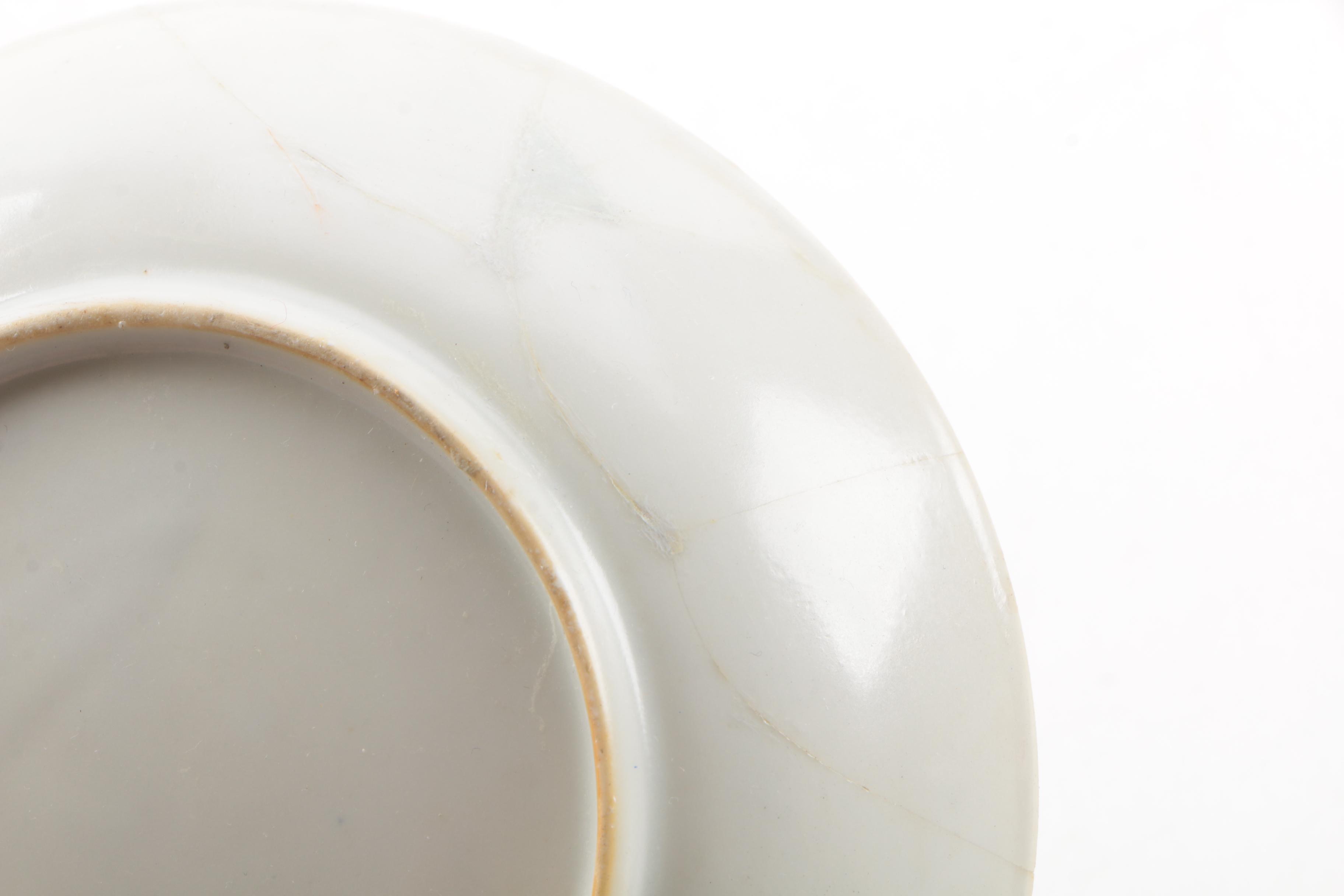 Porcelain Tableware Including Chinese Export