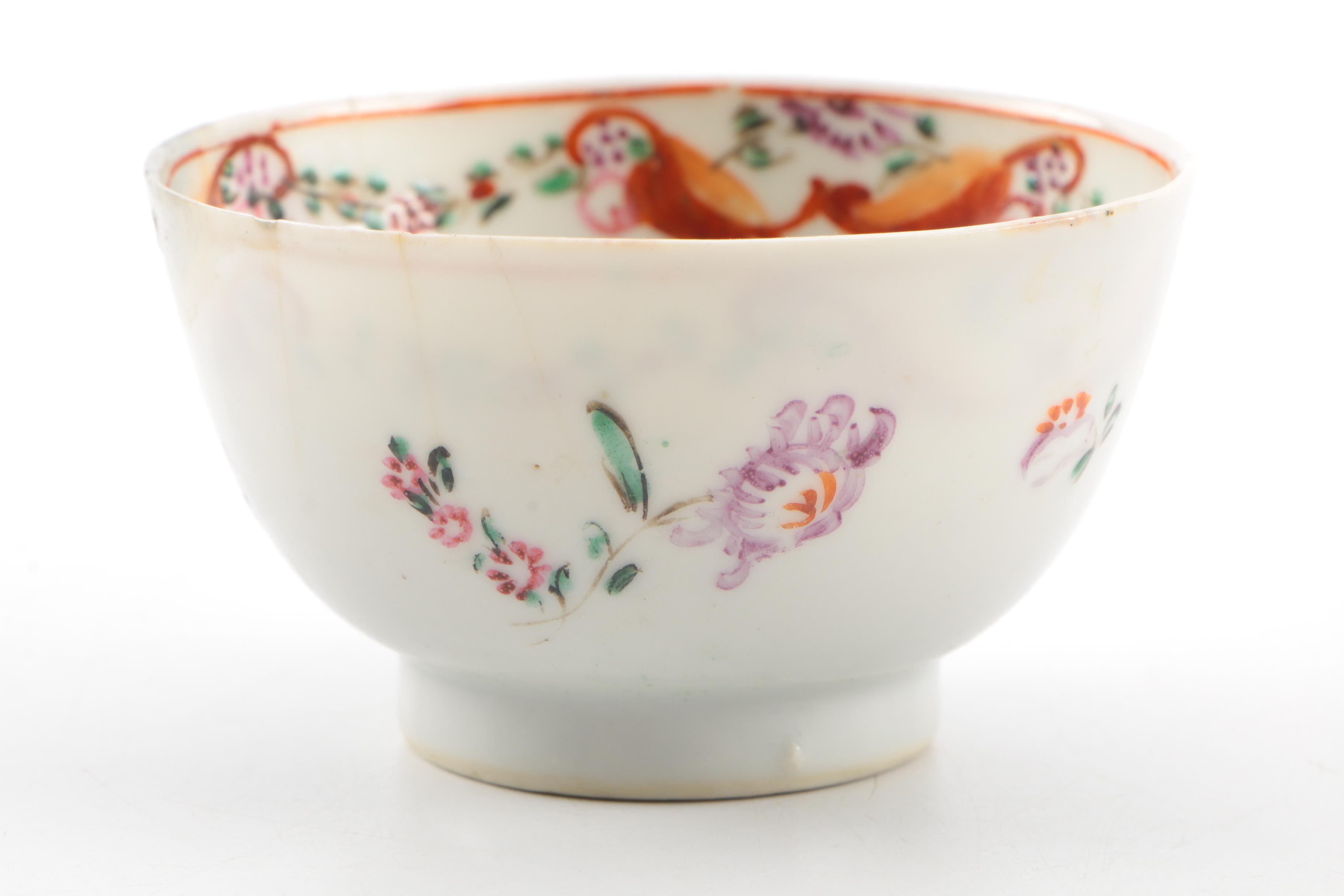 Porcelain Tableware Including Chinese Export