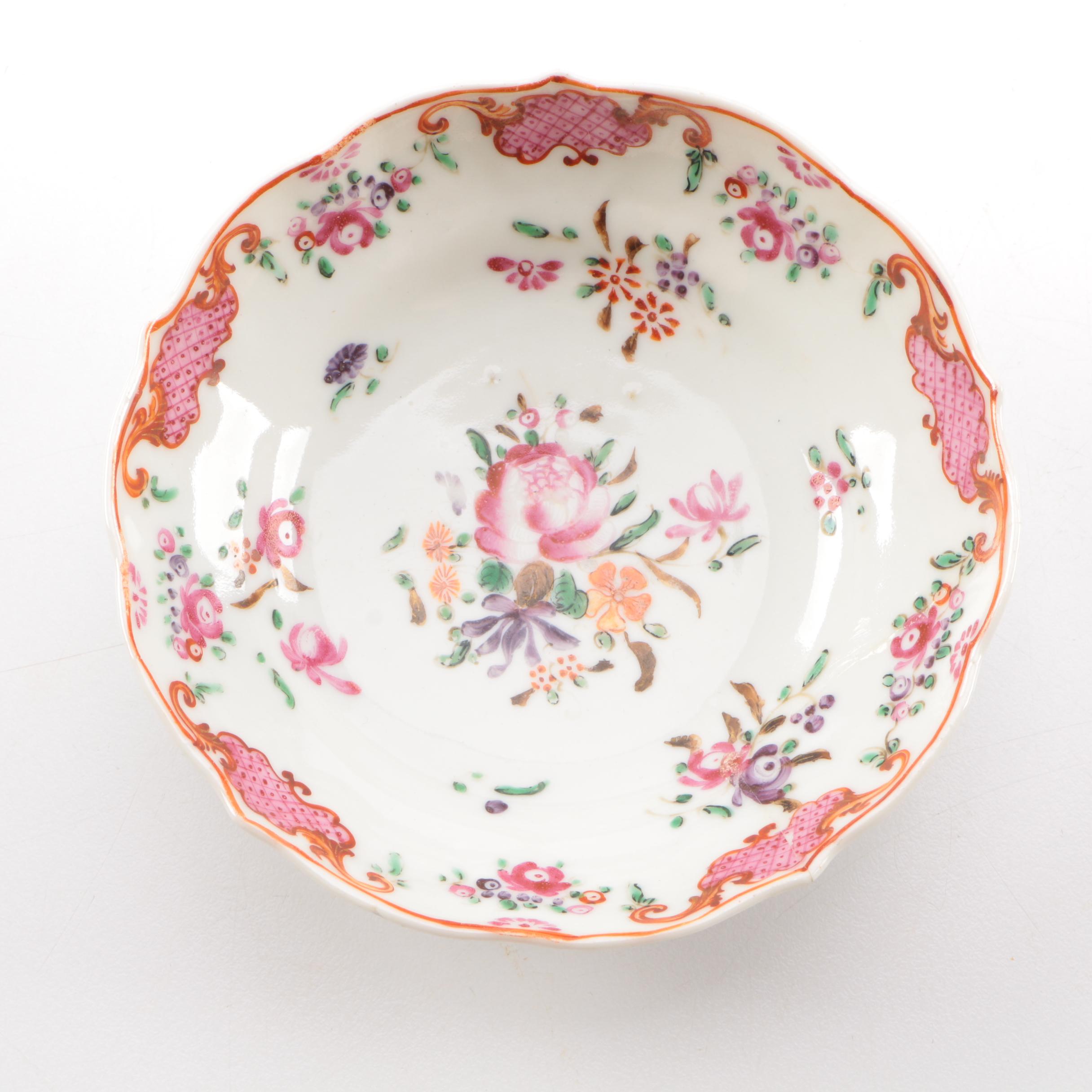 Porcelain Tableware Including Chinese Export