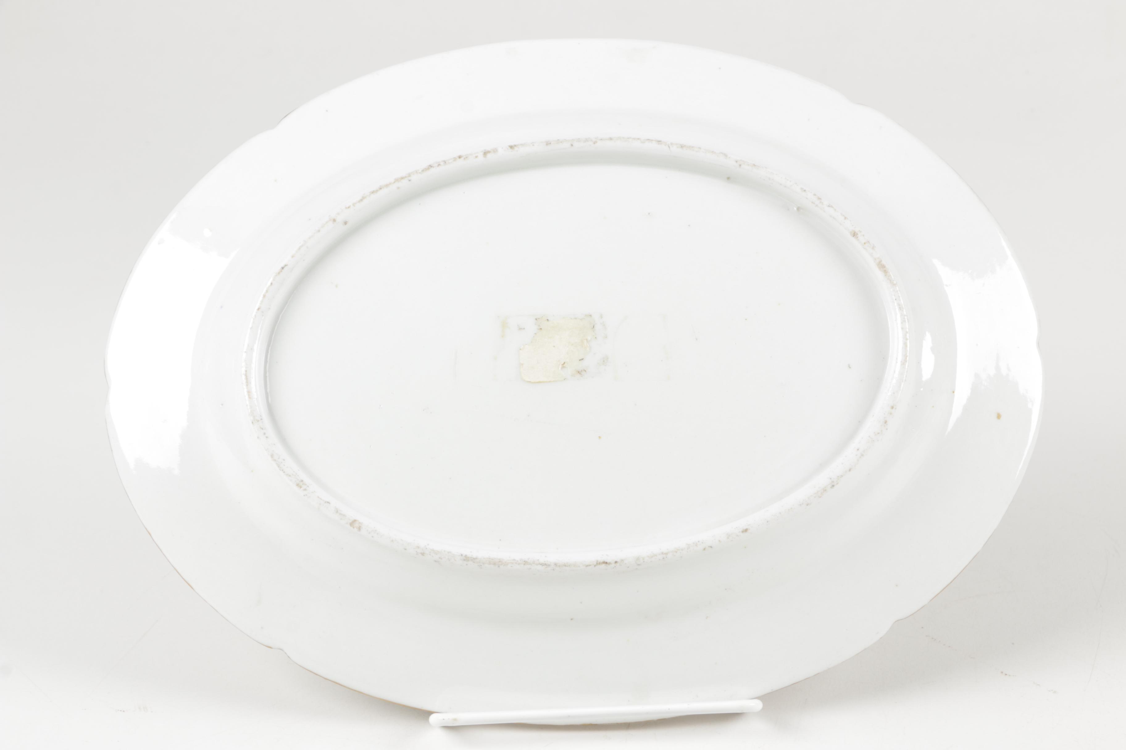 Eclectic  English Tableware Featuring Antique Rockingham Works and Worchester