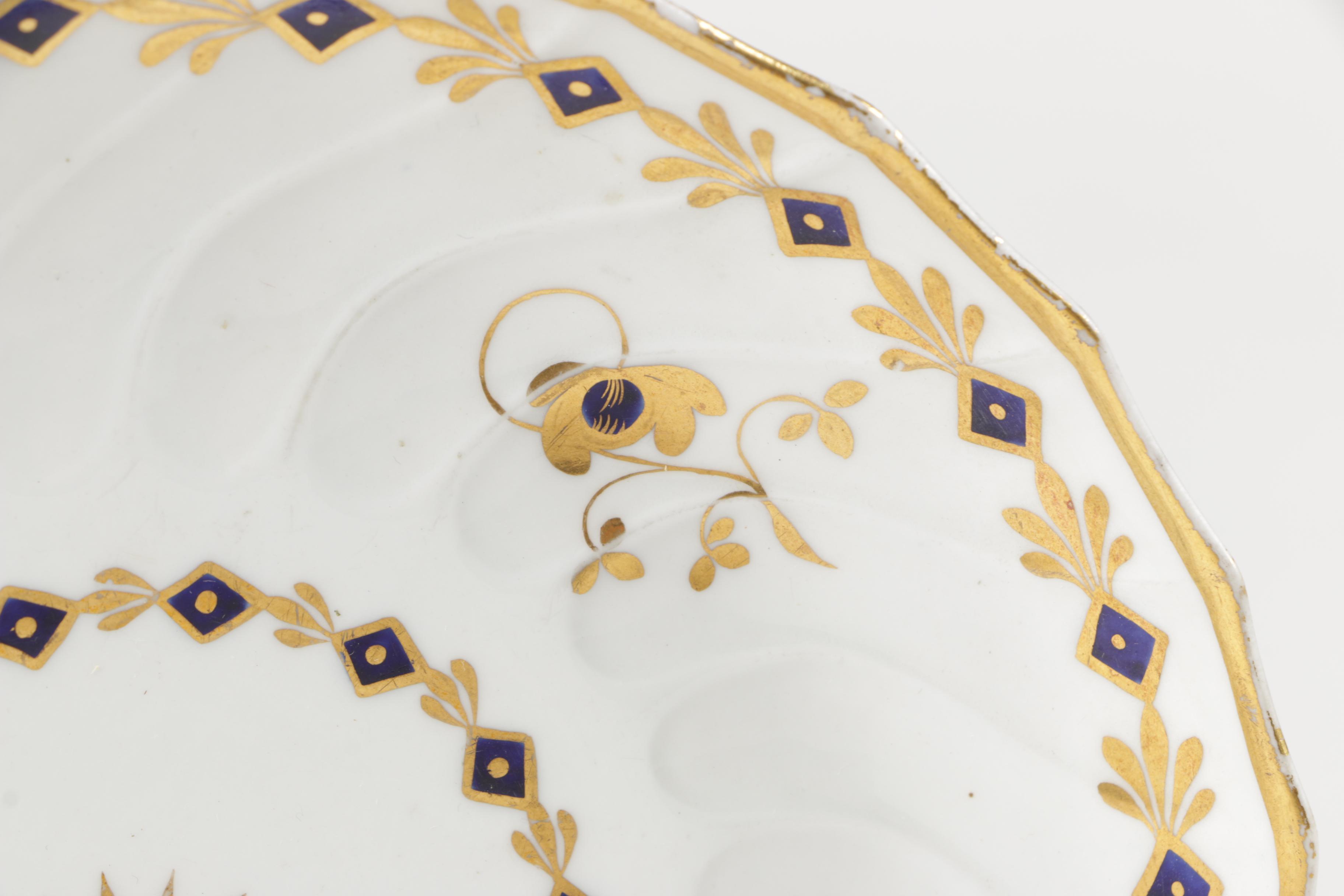 Eclectic  English Tableware Featuring Antique Rockingham Works and Worchester
