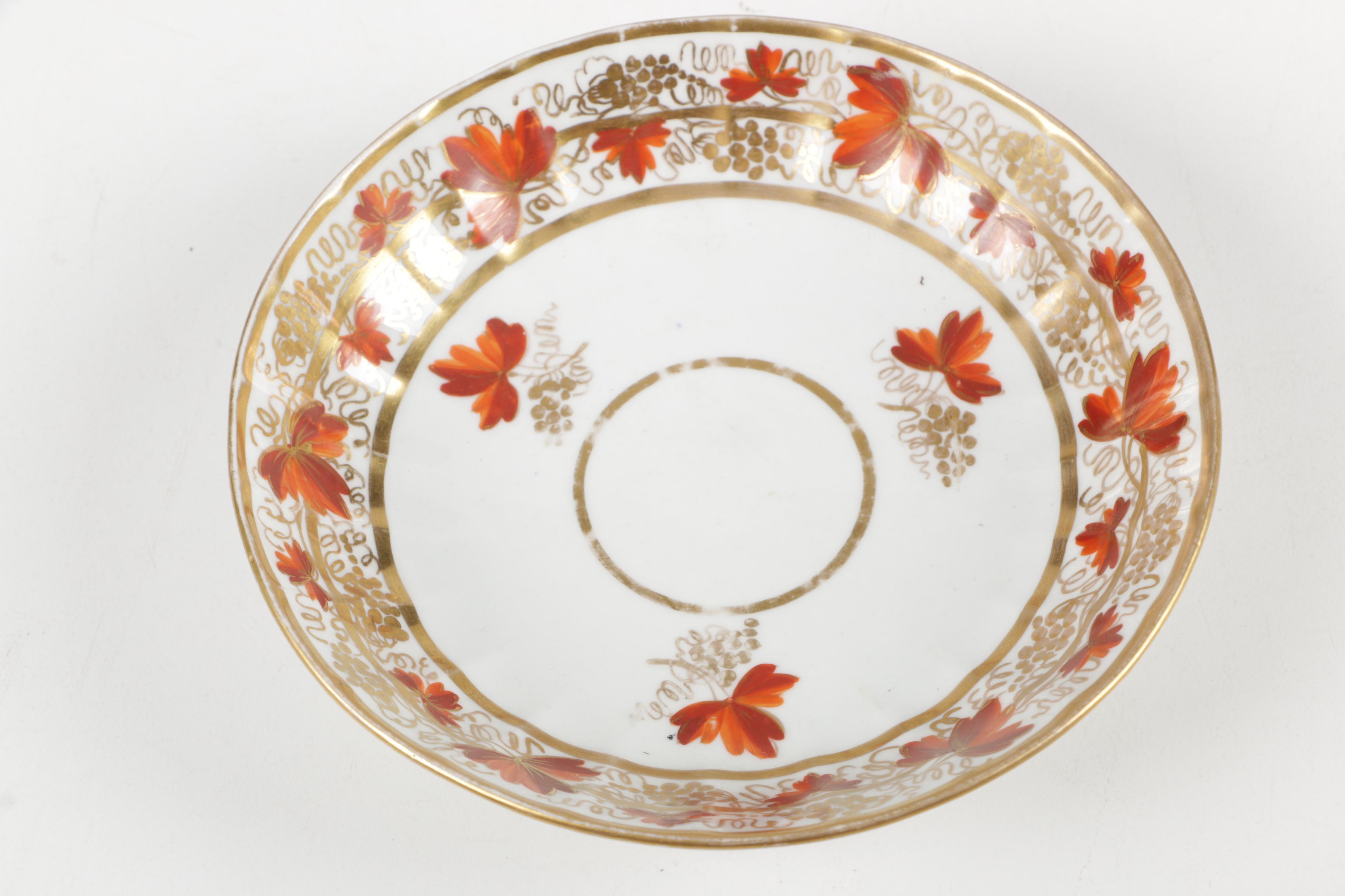 Eclectic  English Tableware Featuring Antique Rockingham Works and Worchester