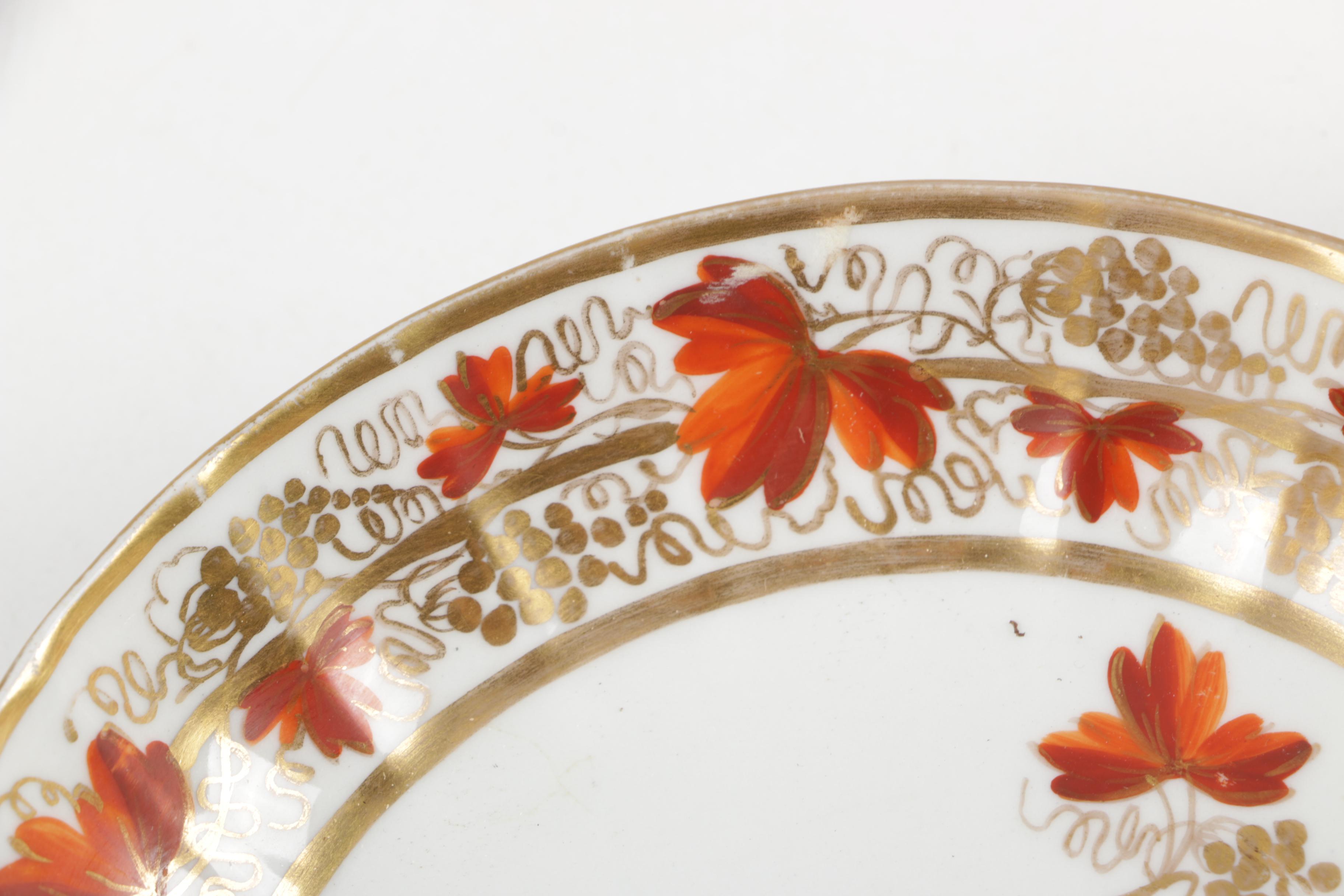 Eclectic  English Tableware Featuring Antique Rockingham Works and Worchester
