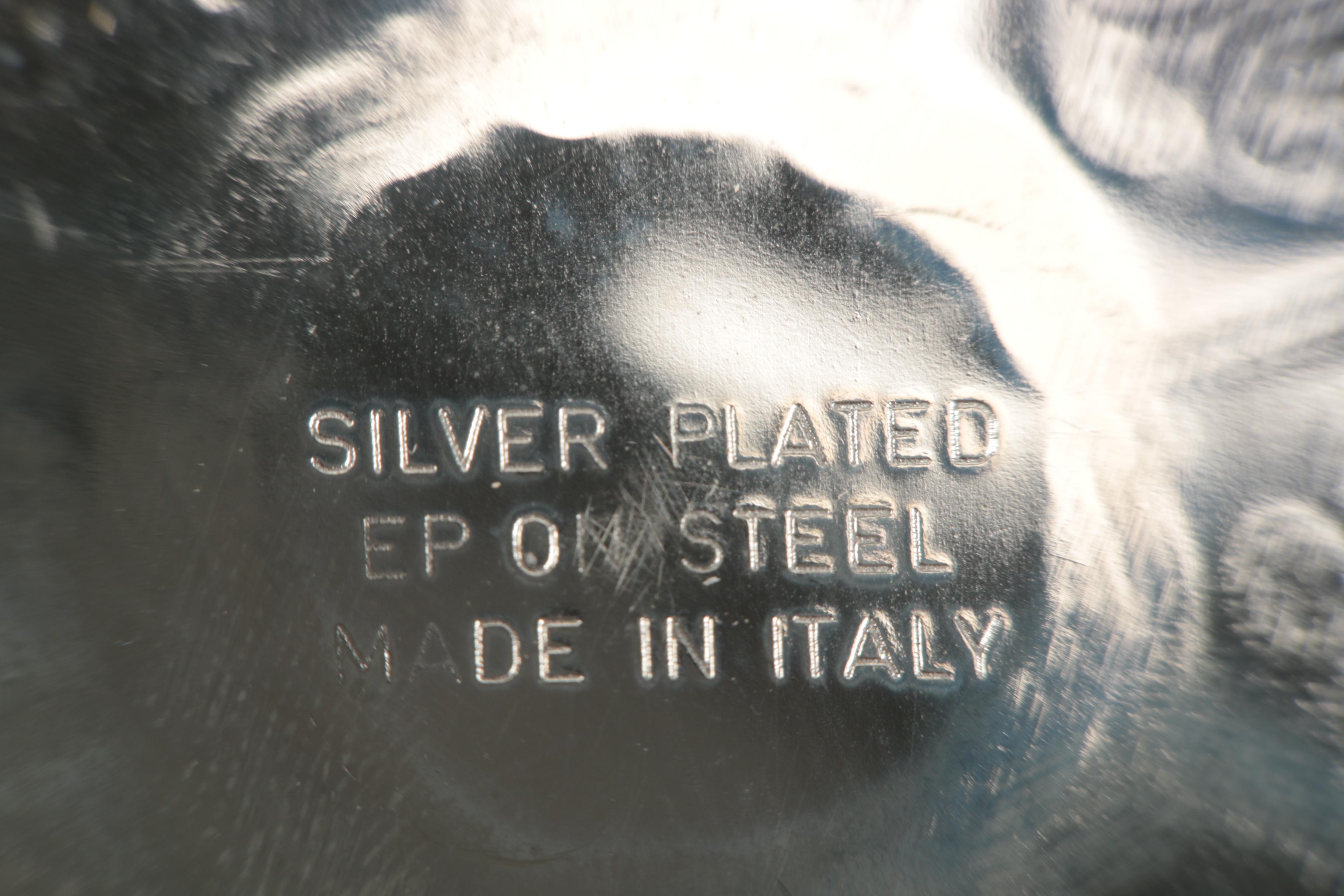 Generous Assortment of Silver Plate and Pewter Serveware