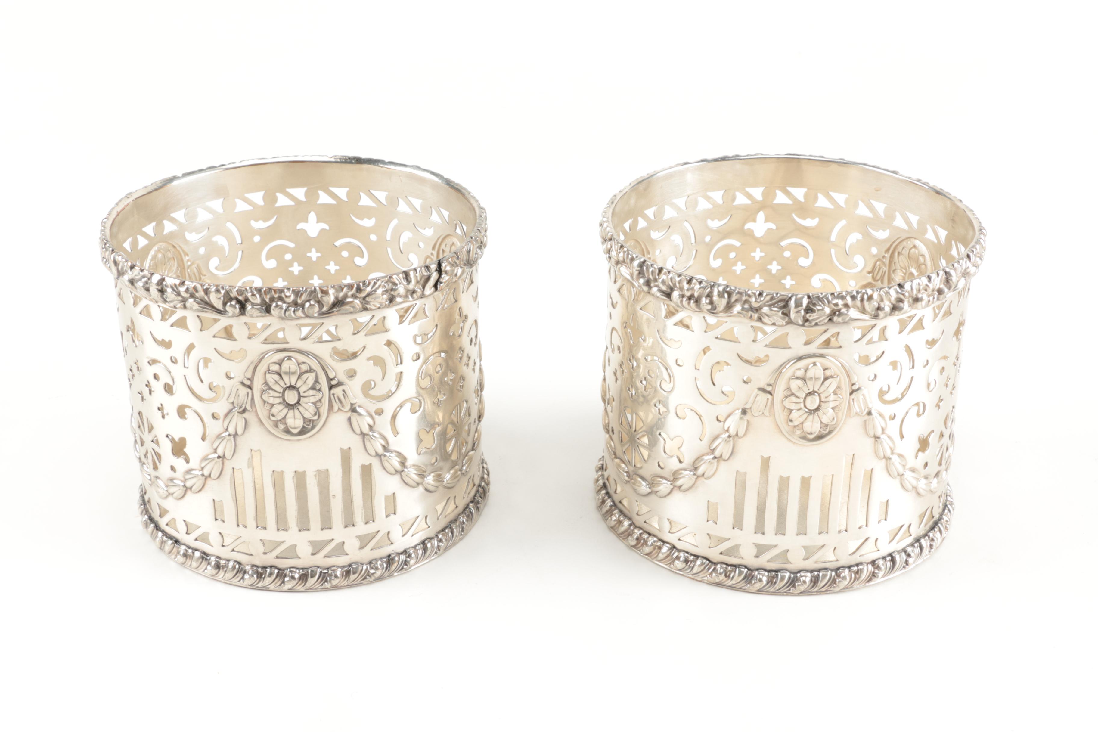 Generous Assortment of Silver Plate and Pewter Serveware